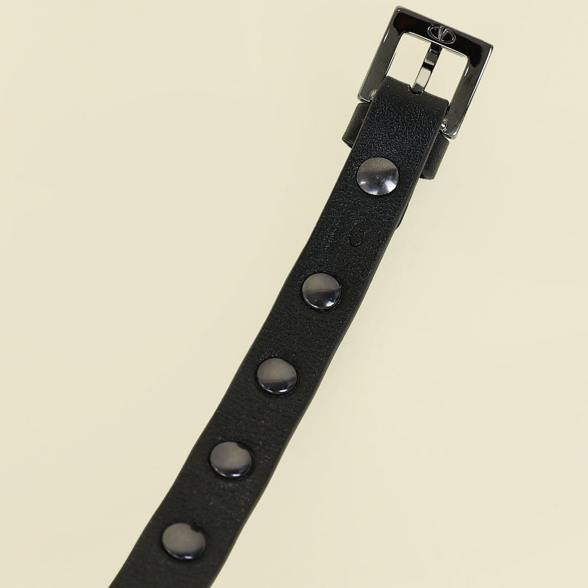 Valentino Black Rockstud Bracelet