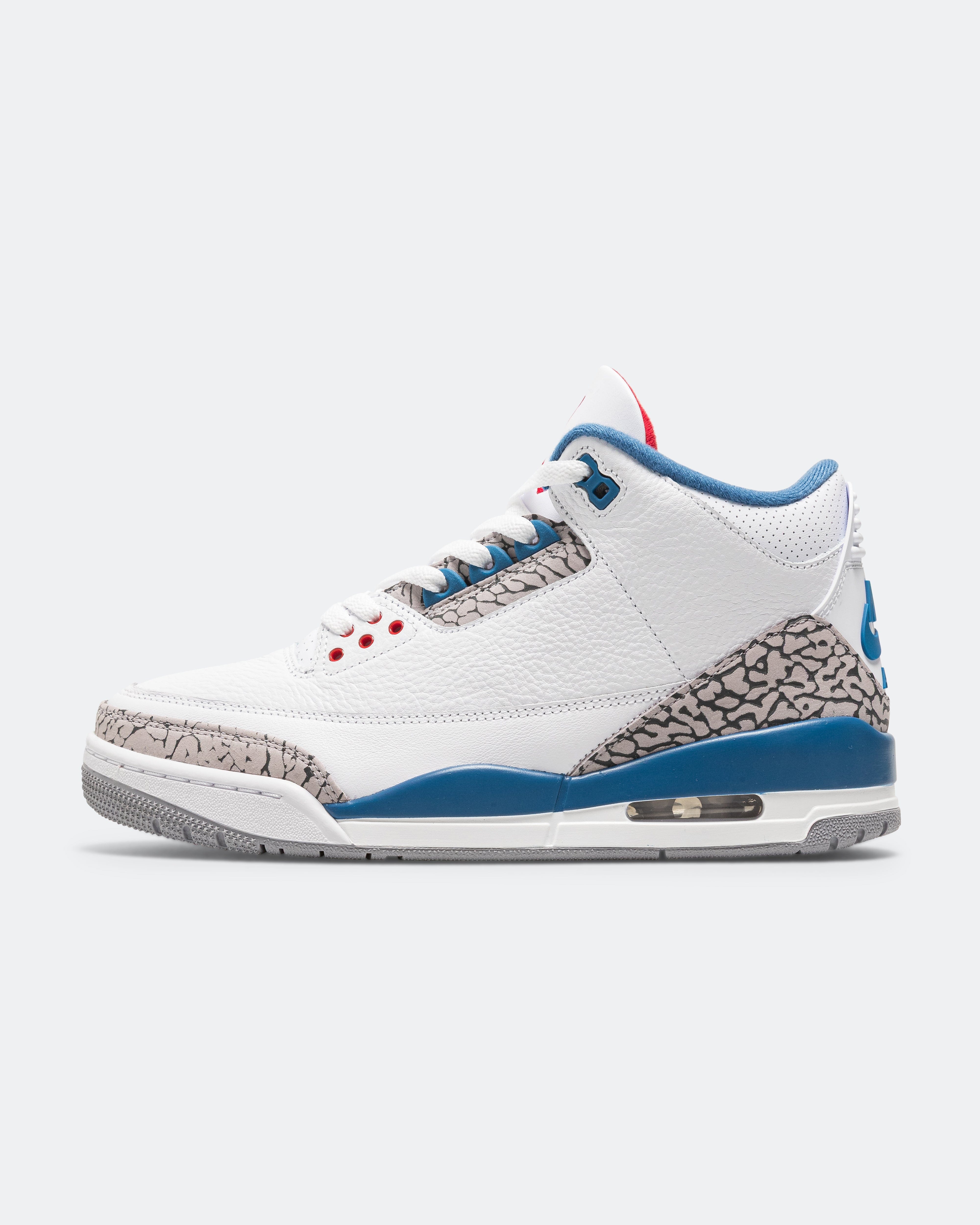 Air Jordan 3 Retro - White/Multi Colour