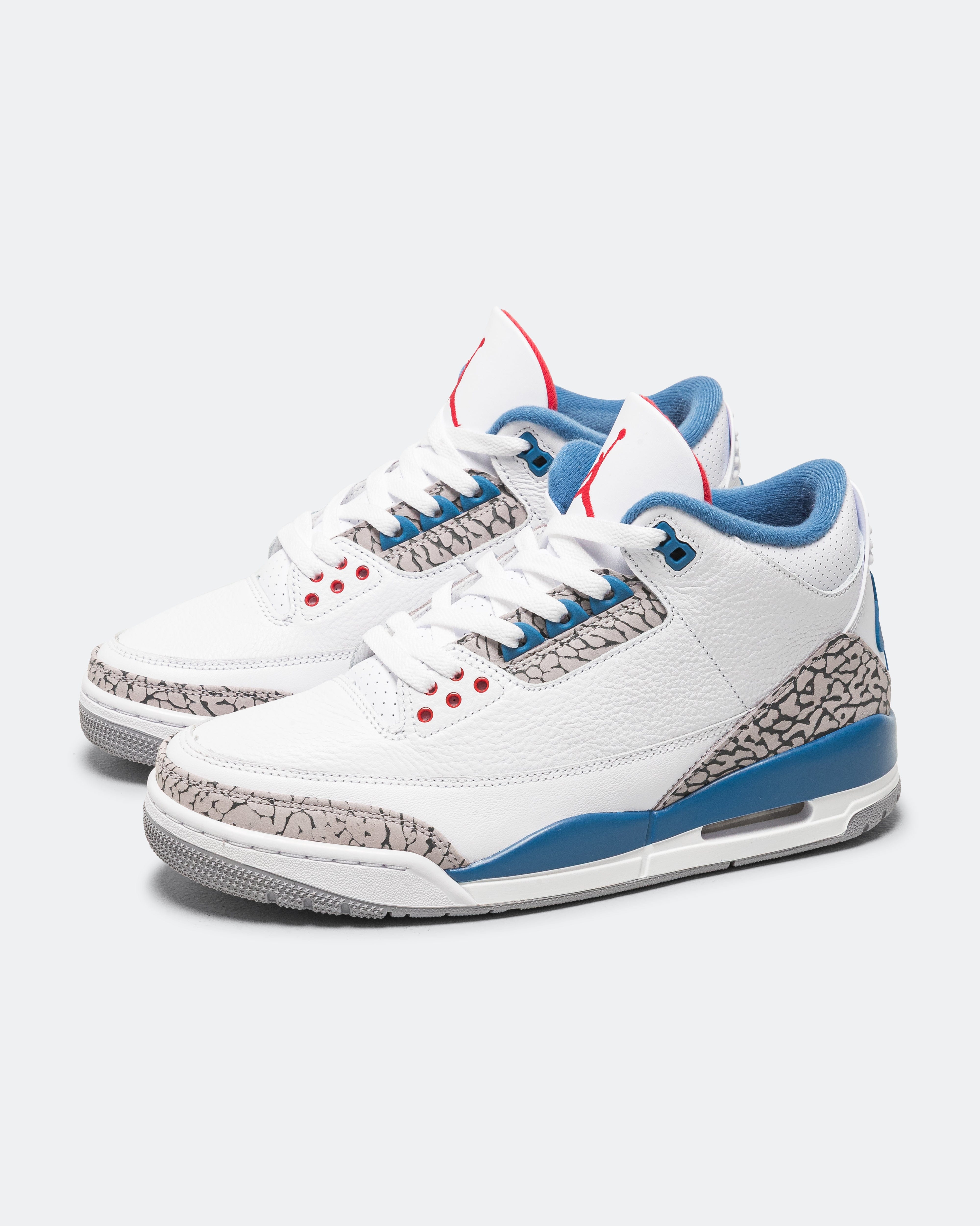 Air Jordan 3 Retro - White/Multi Colour