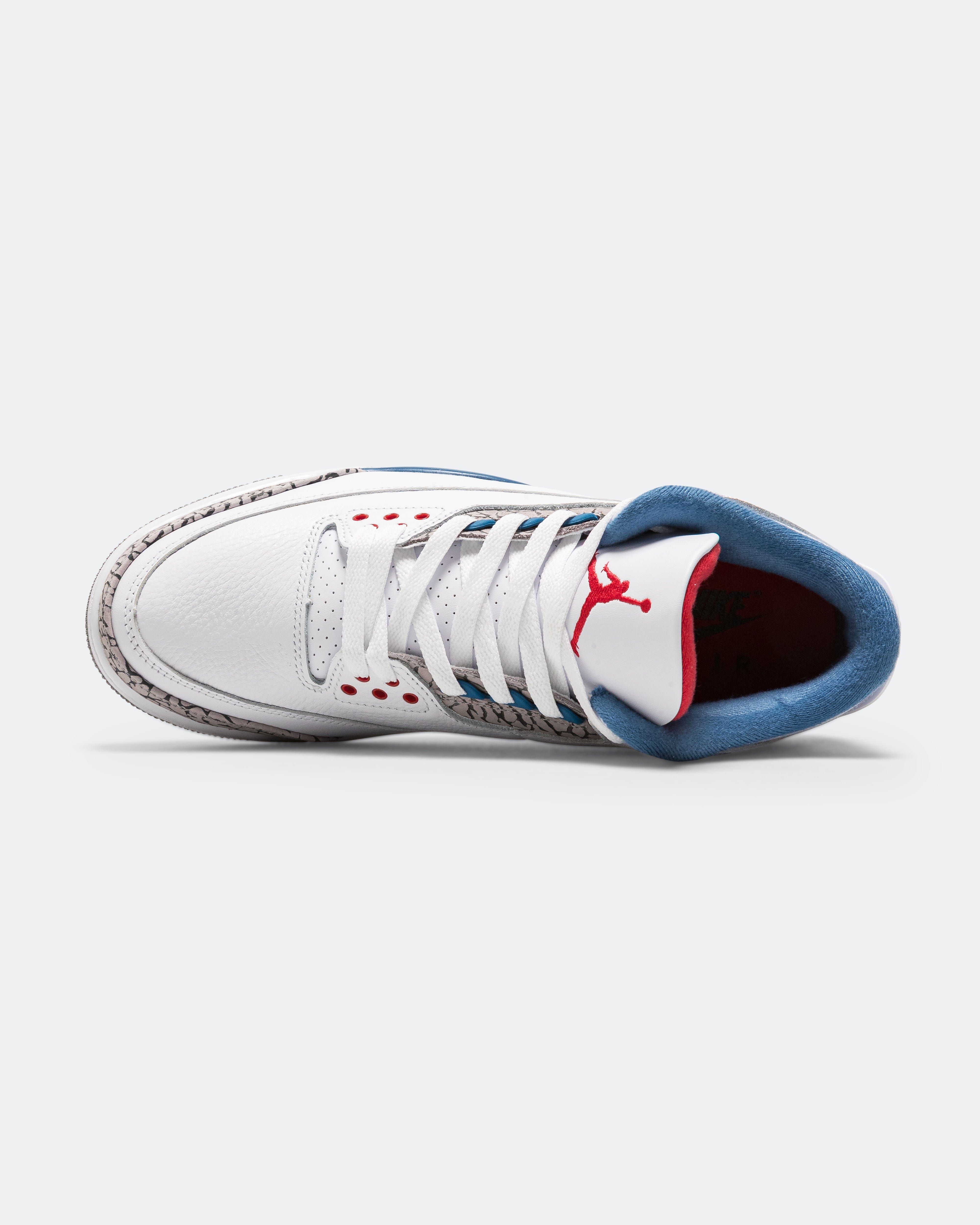 Air Jordan 3 Retro - White/Multi Colour