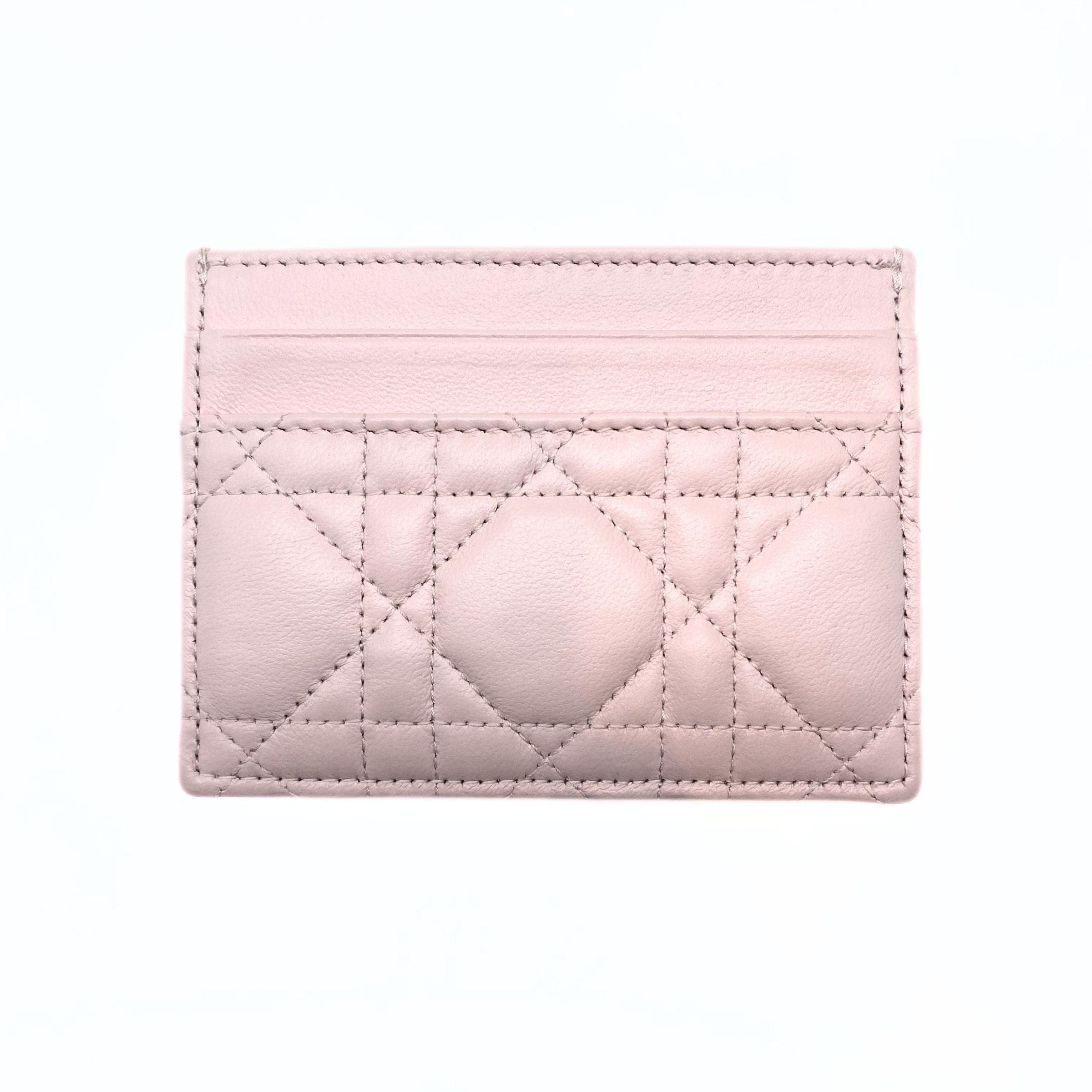 Dior Lady Dior Freesia Card Holder