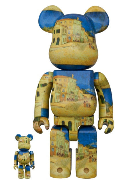 MEDICOM TOY BE@RBRICK Van Gogh The Yellow House (The Street) 100% & 400%