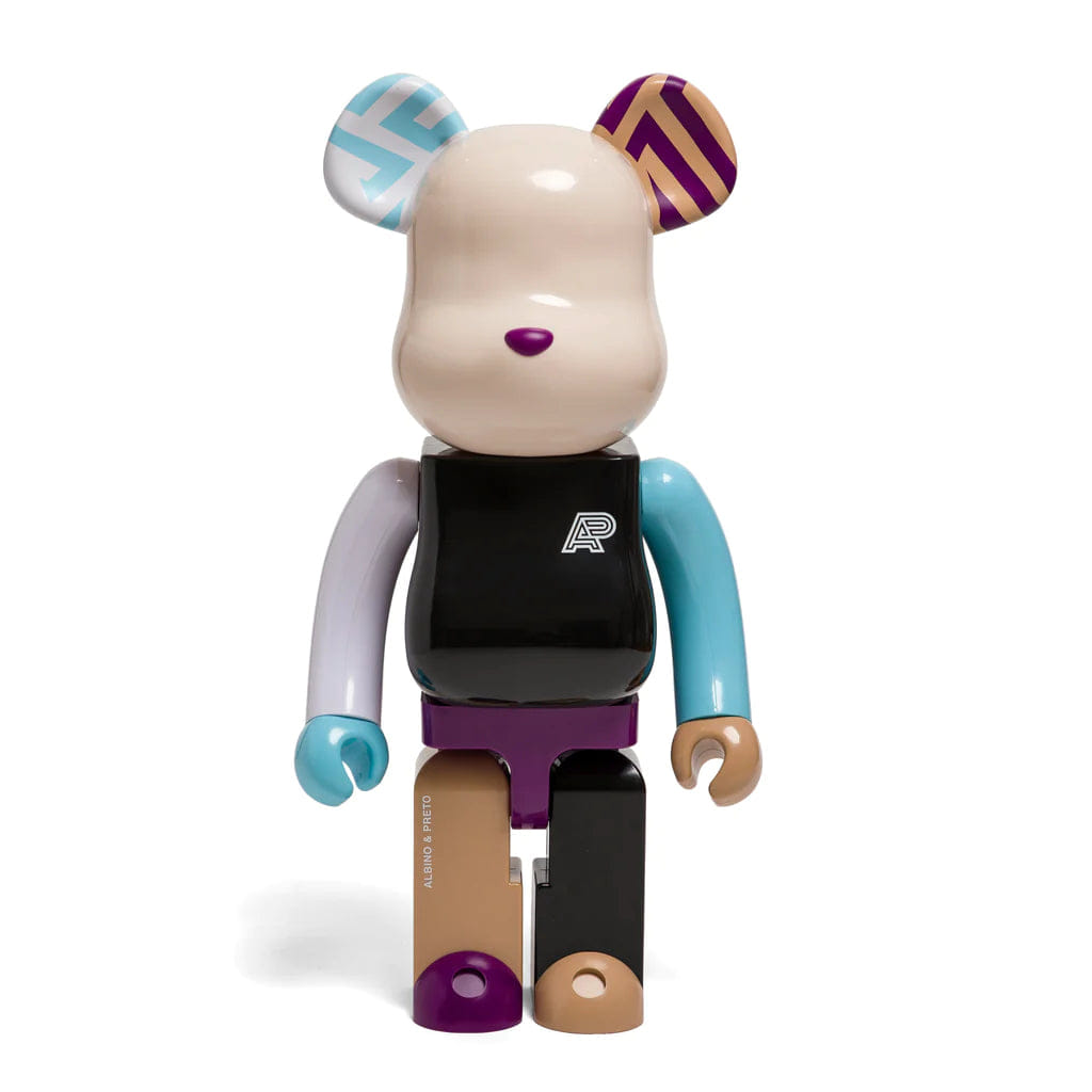 MEDICOM TOY BE@RBRICK ALBINO & PRETO BR KIMONO 1000%
