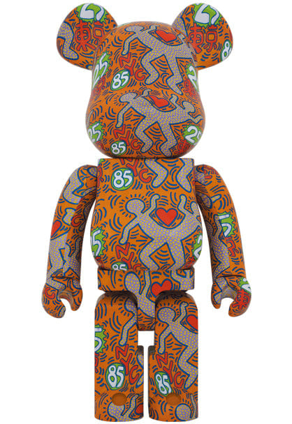 MEDICOM TOY DCON23 BE@RBRICK Keith Haring #SP BWWT 1000%
