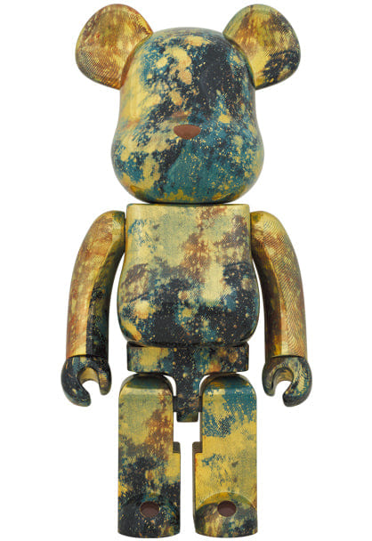 MEDICOM TOY DCON23 BE@RBRICK PUSHEAD #5 GOLD Ver 1000%