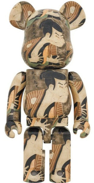 MEDICOM TOY BE@RBRICK Toshusai Sharaku Sansei Otanioniji no Yakko Edobee 1000%