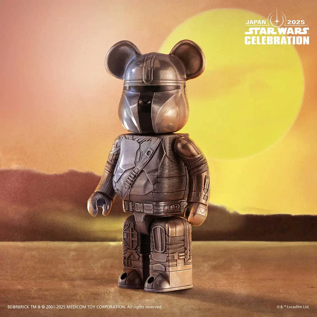 MEDICOM TOY MANDALORIAN BE@RBRICK ROYAL SELANGOR 400%