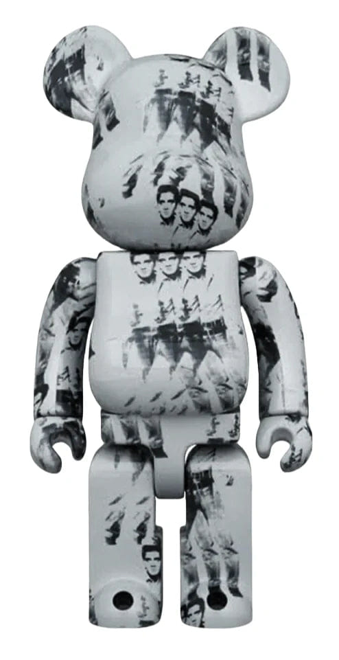 MEDICOM TOY BE@RBRICK ANDY WARHOL ELVIS PRESLEY 1000%