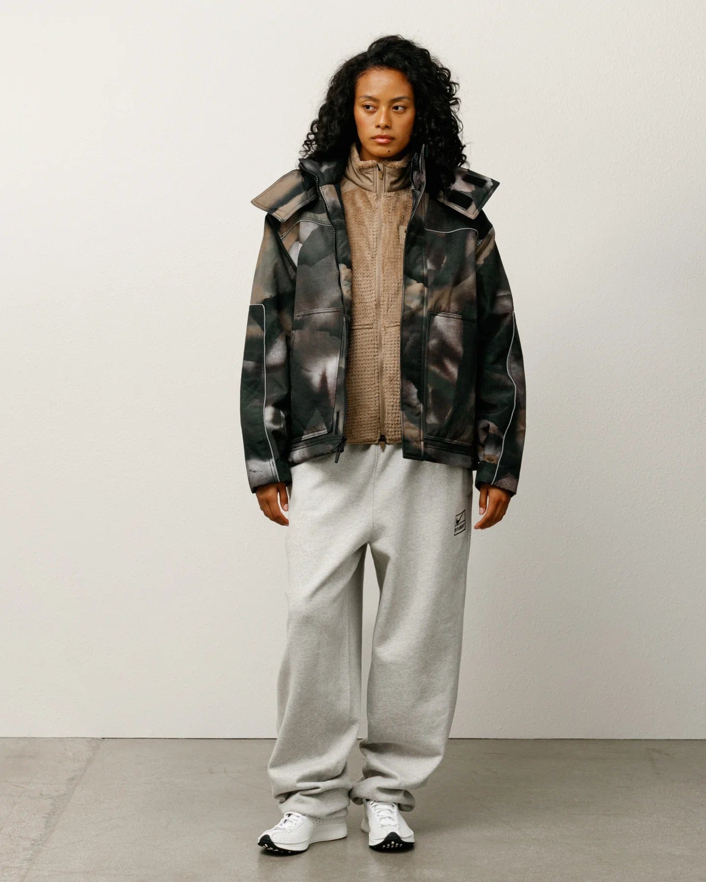 Nike x Stussy Stussy x Nike Fleece Pant - Grey Heather (FW25)