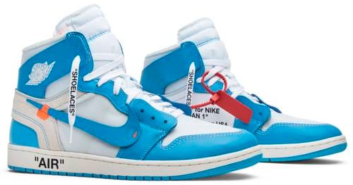 Nike Off-White x Air Jordan 1 Retro High ‘University Blue’