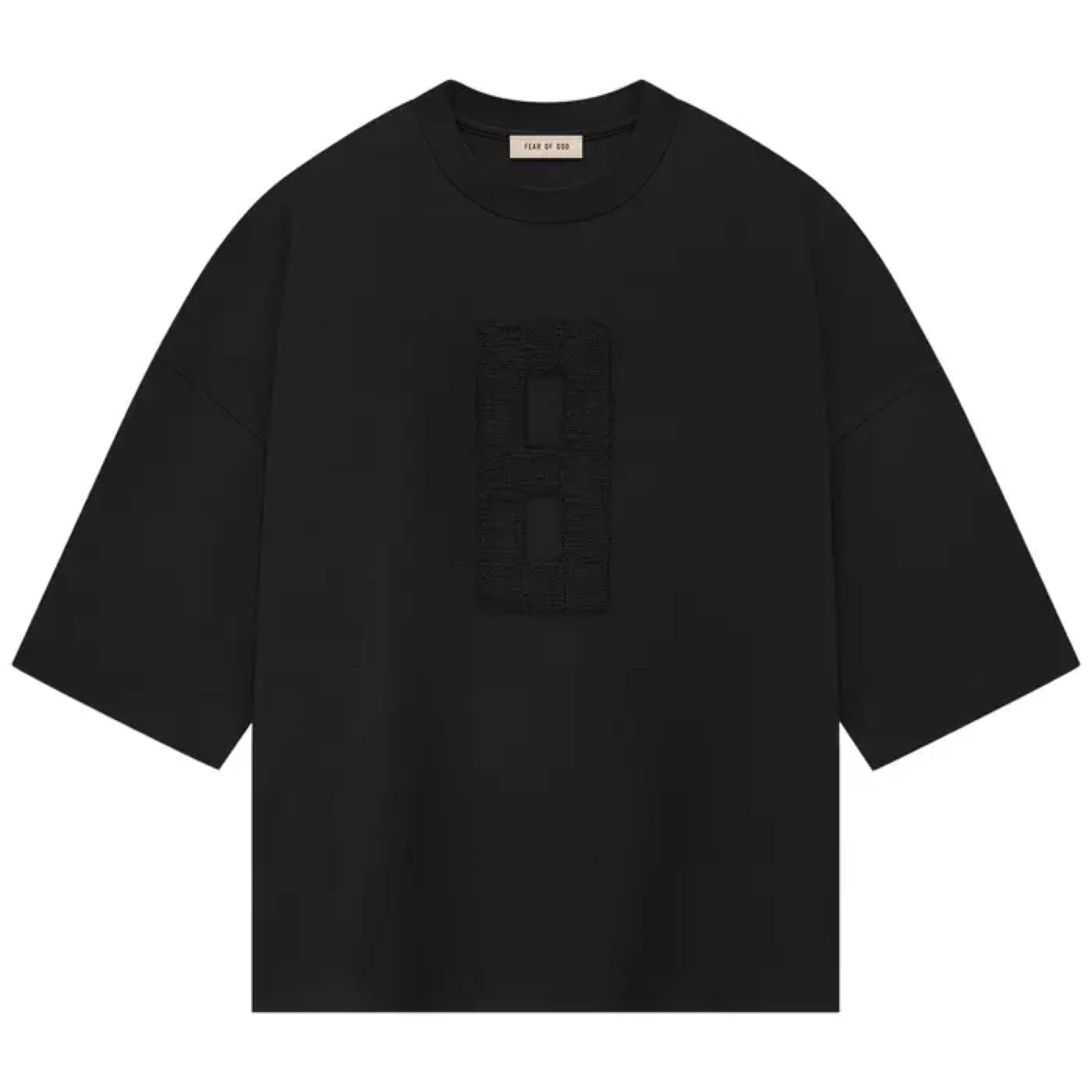 FEAR OF GOD Embroidered 8 Milano T-Shirt - Black