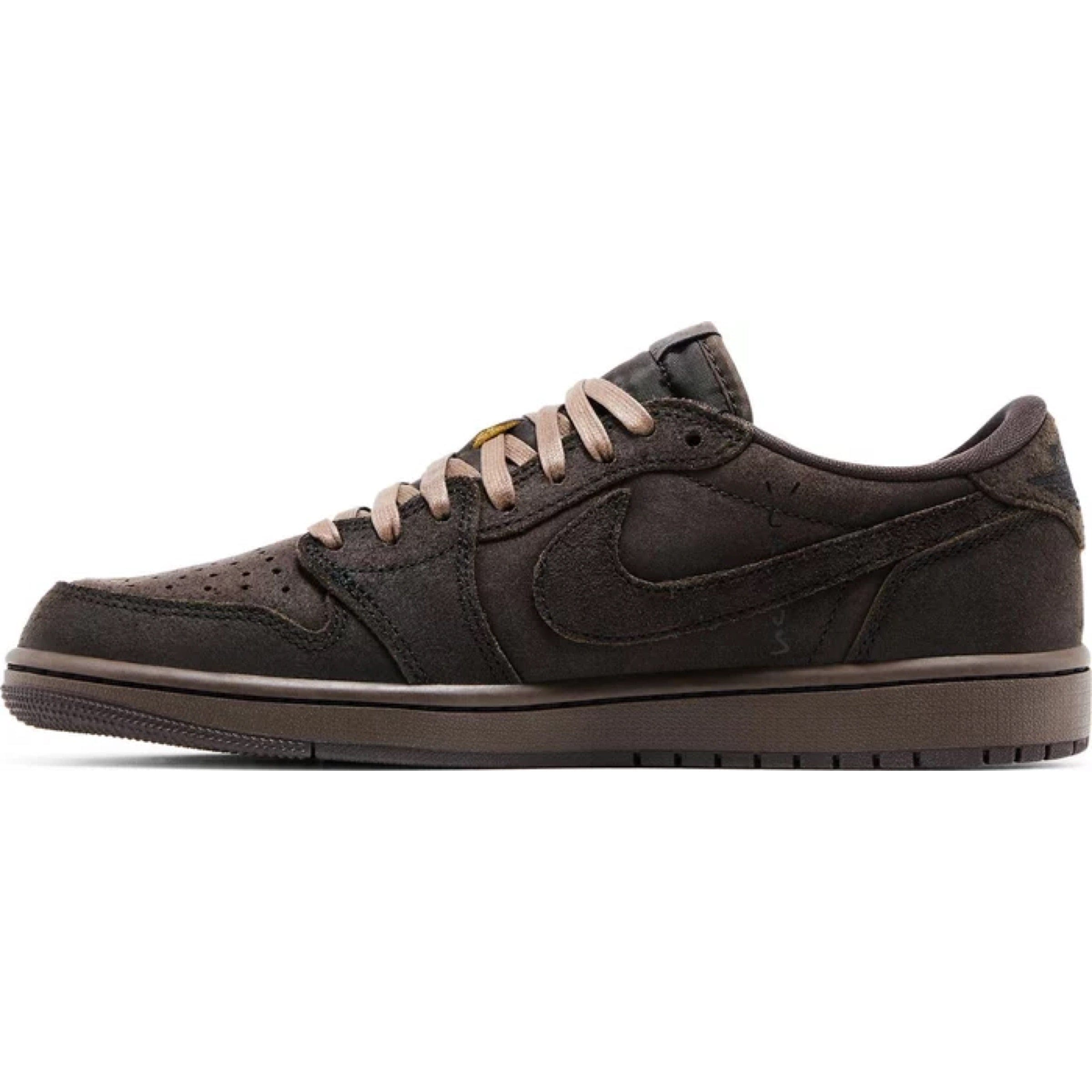 Nike Travis Scott x Air Jordan 1 Retro Low OG SP 'Velvet Brown'