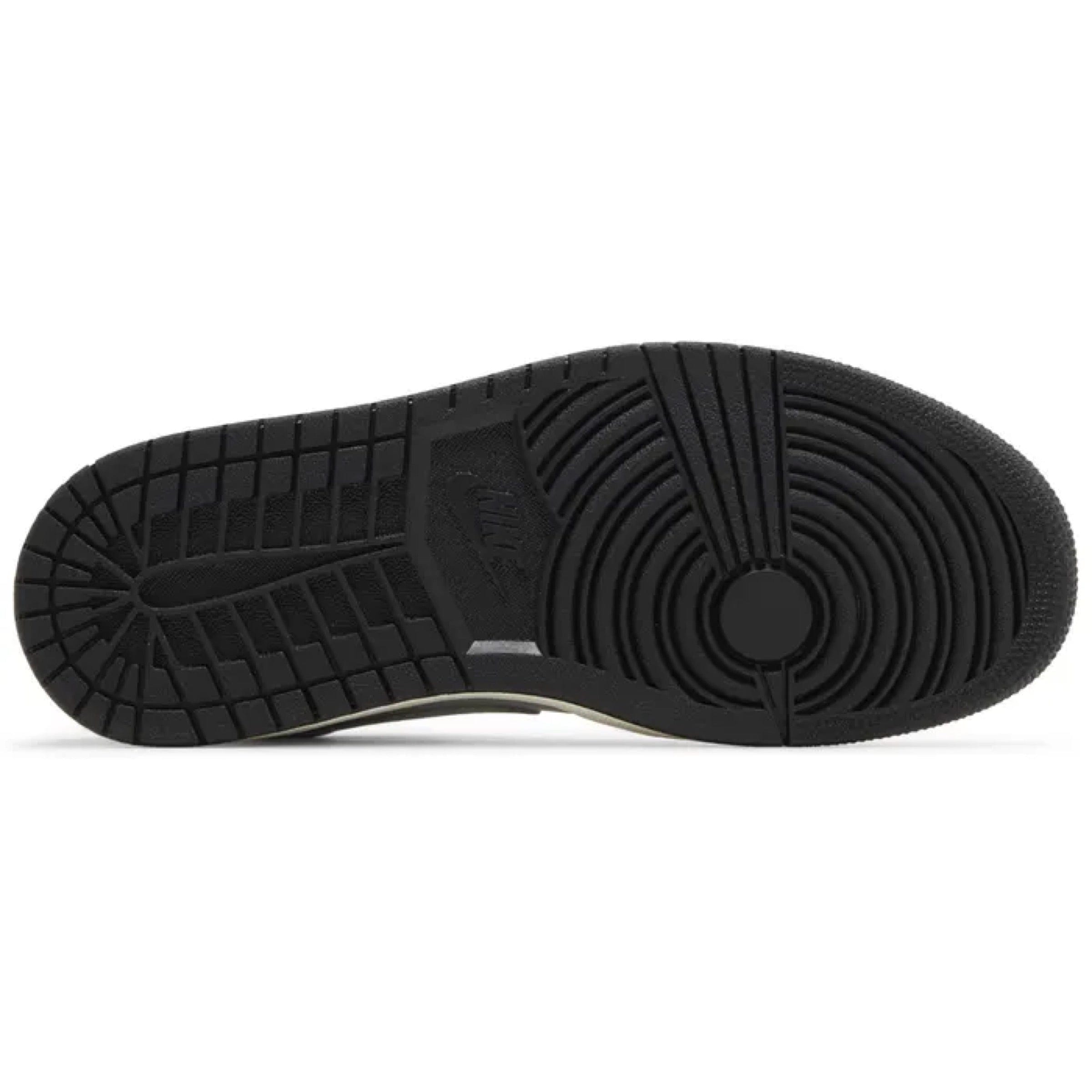 Nike Air Jordan 1 Mid SE 'Black Metallic Silver' (Women's)
