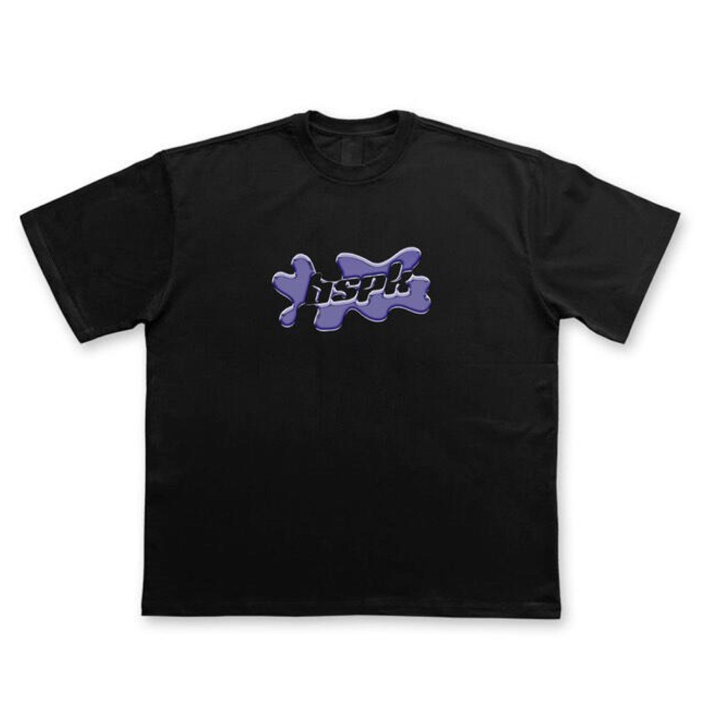 BSPOKE Metallic Reflective T-Shirt - Black