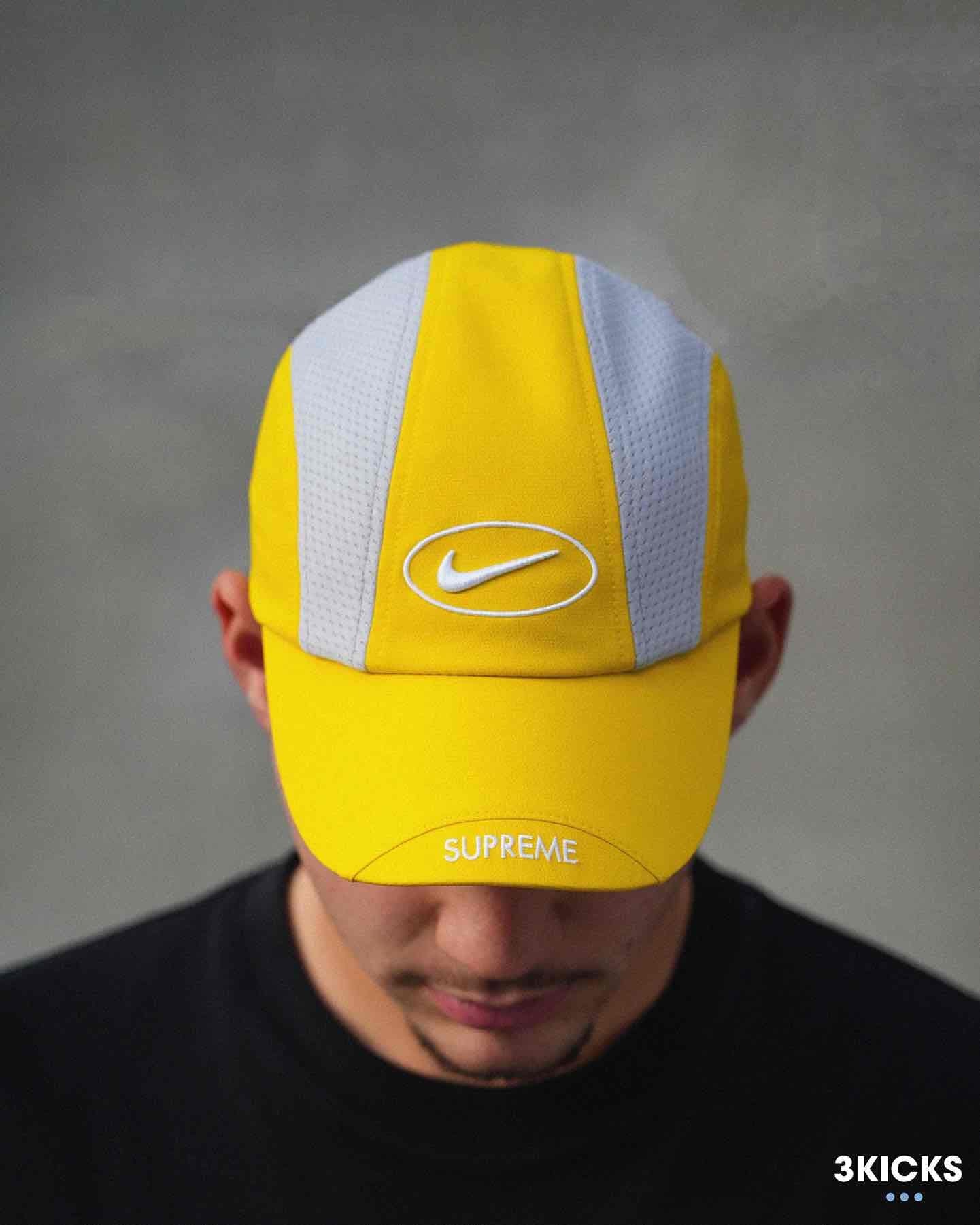 Supreme Nike Running Hat Yellow