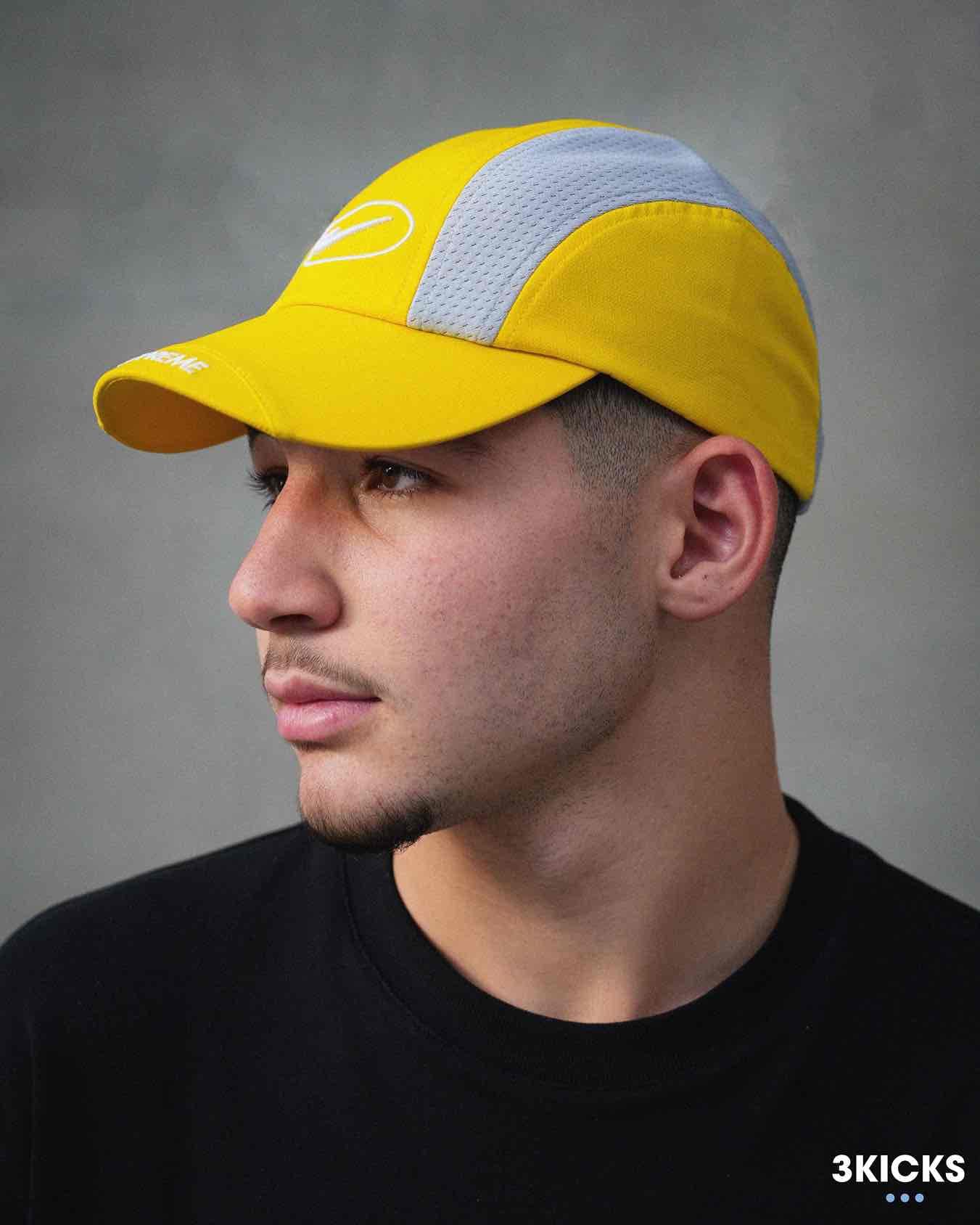 Supreme Nike Running Hat Yellow