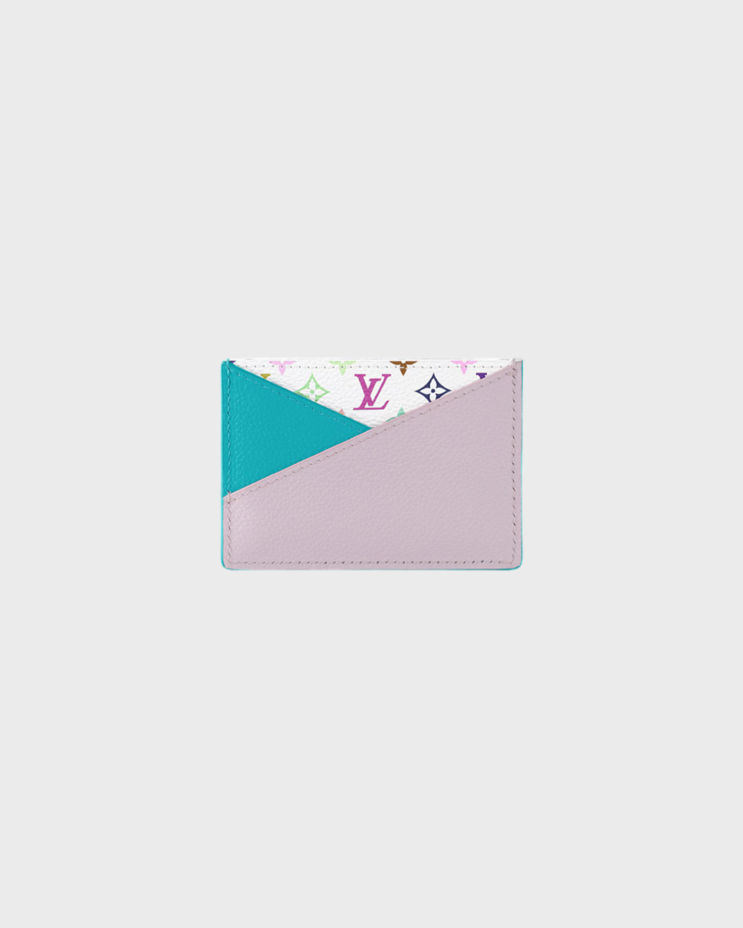 Louis Vuitton x Takashi Murakami Criss-Cross Card Holder Kabira Blue