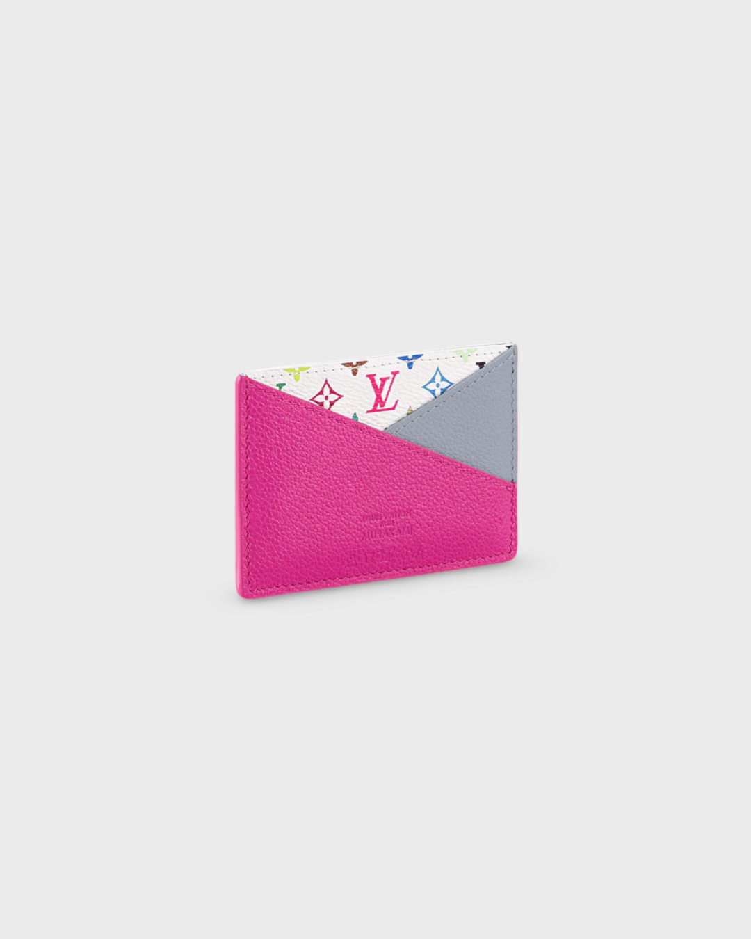 Louis Vuitton x Takashi Murakami Criss-Cross Card Holder Kawaii Pink