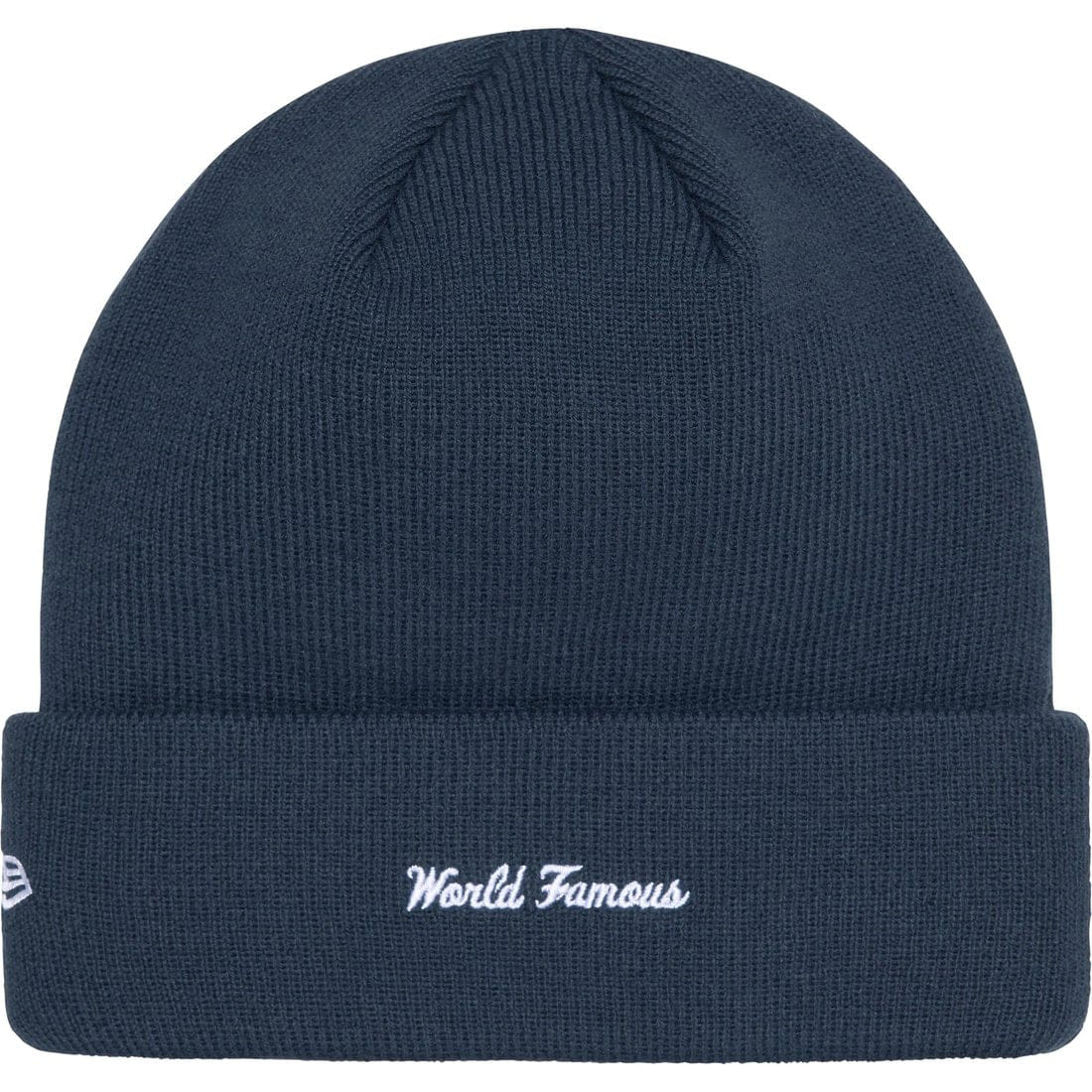 Supreme New Era Box Logo Beanie Navy