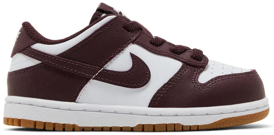 Nike Dunk Low Burgundy Crush Gum TD & PS