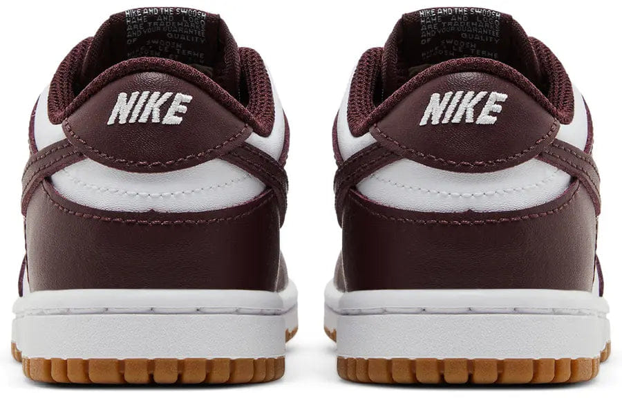 Nike Dunk Low Burgundy Crush Gum TD & PS
