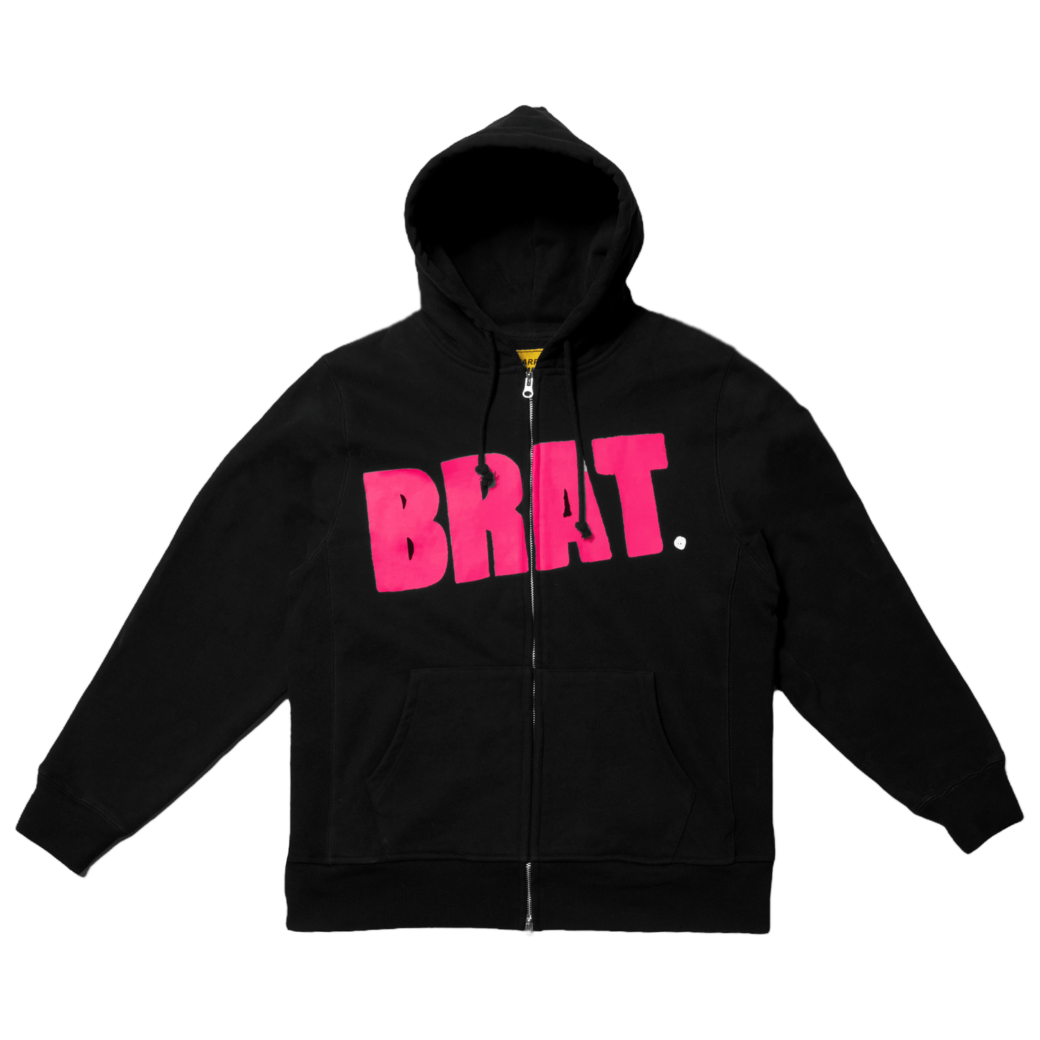 Carpet Company Brat Logo Zip Hoodie Black
