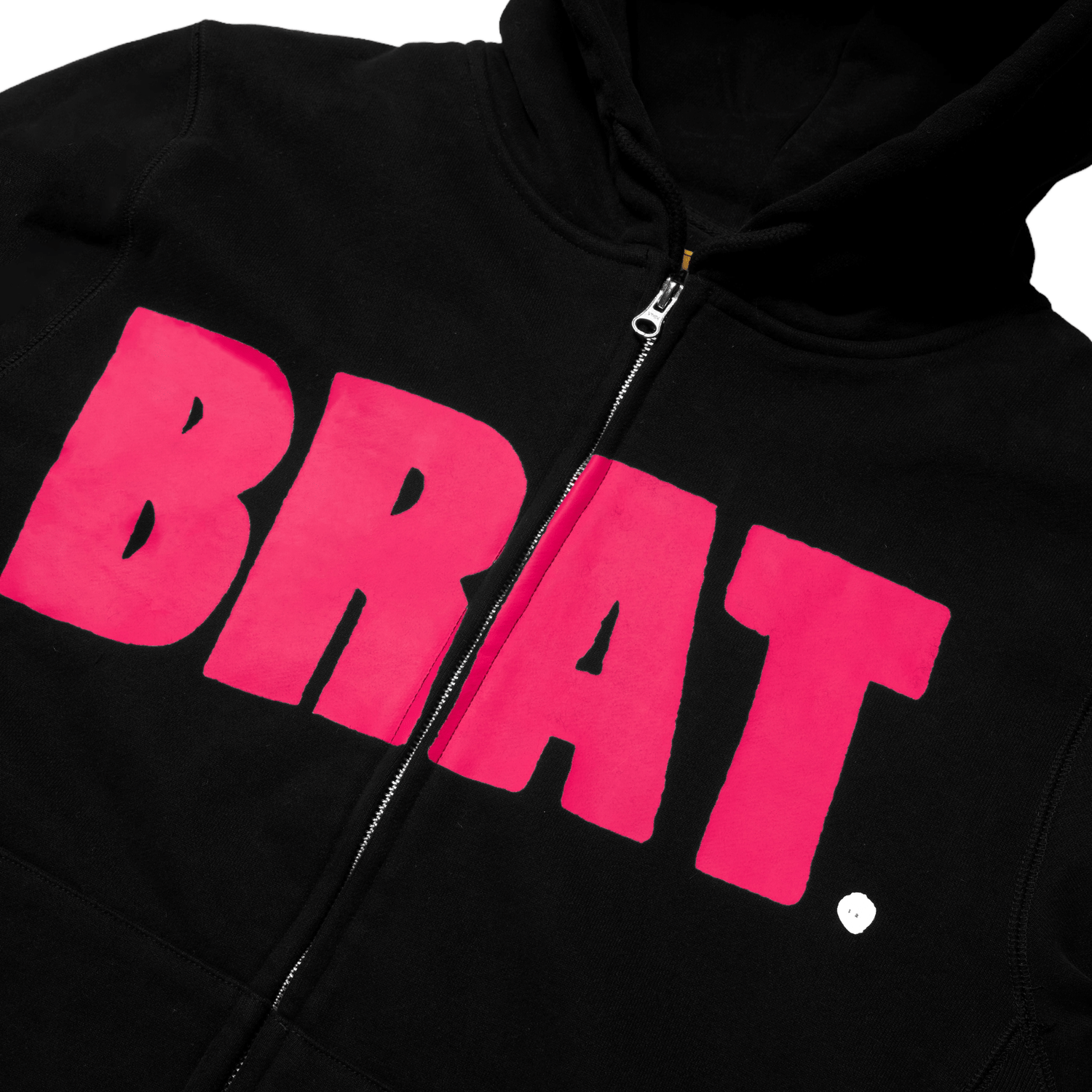 Carpet Company Brat Logo Zip Hoodie Black
