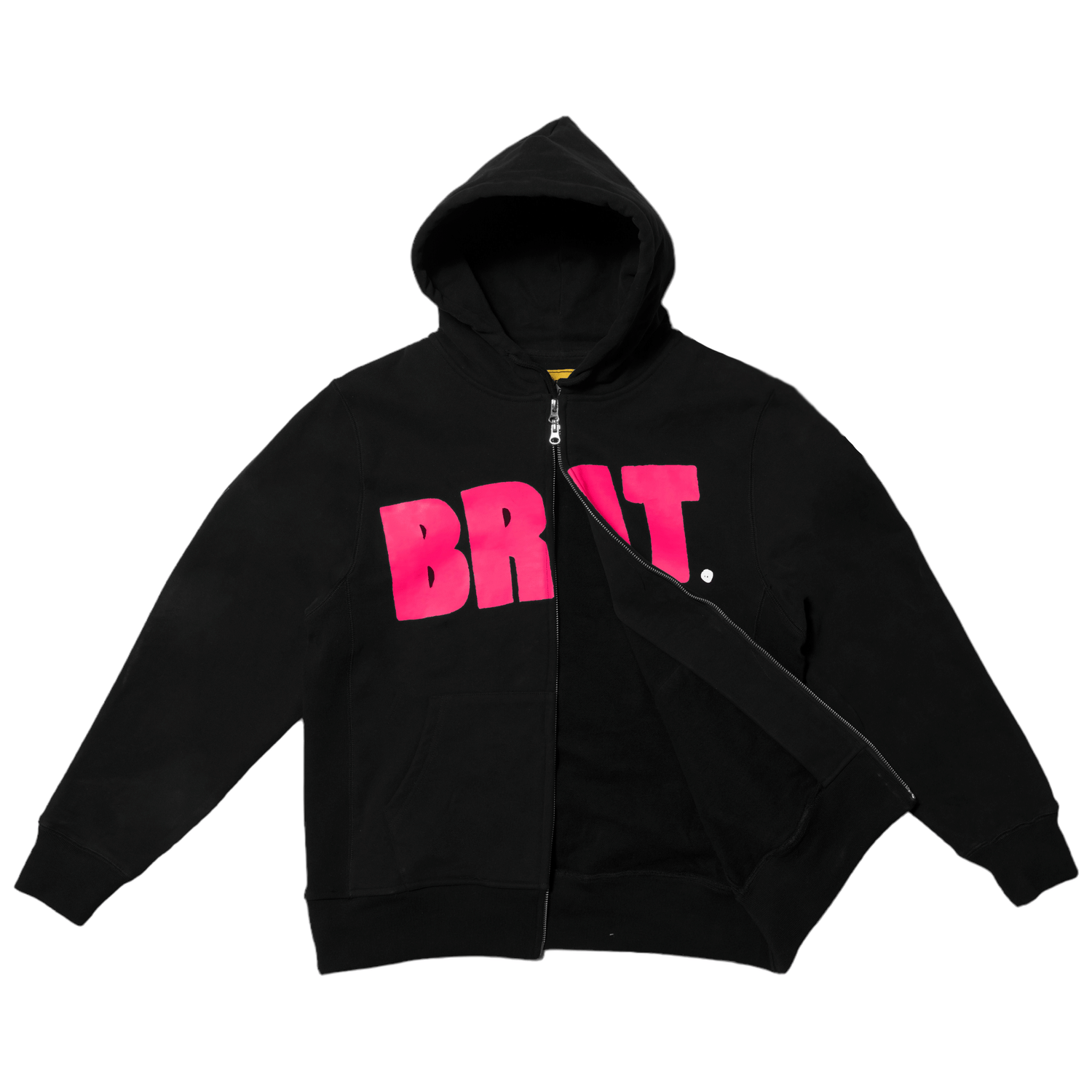 Carpet Company Brat Logo Zip Hoodie Black