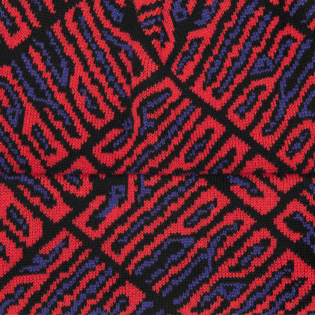 Supreme Funk Spellout Beanie Red