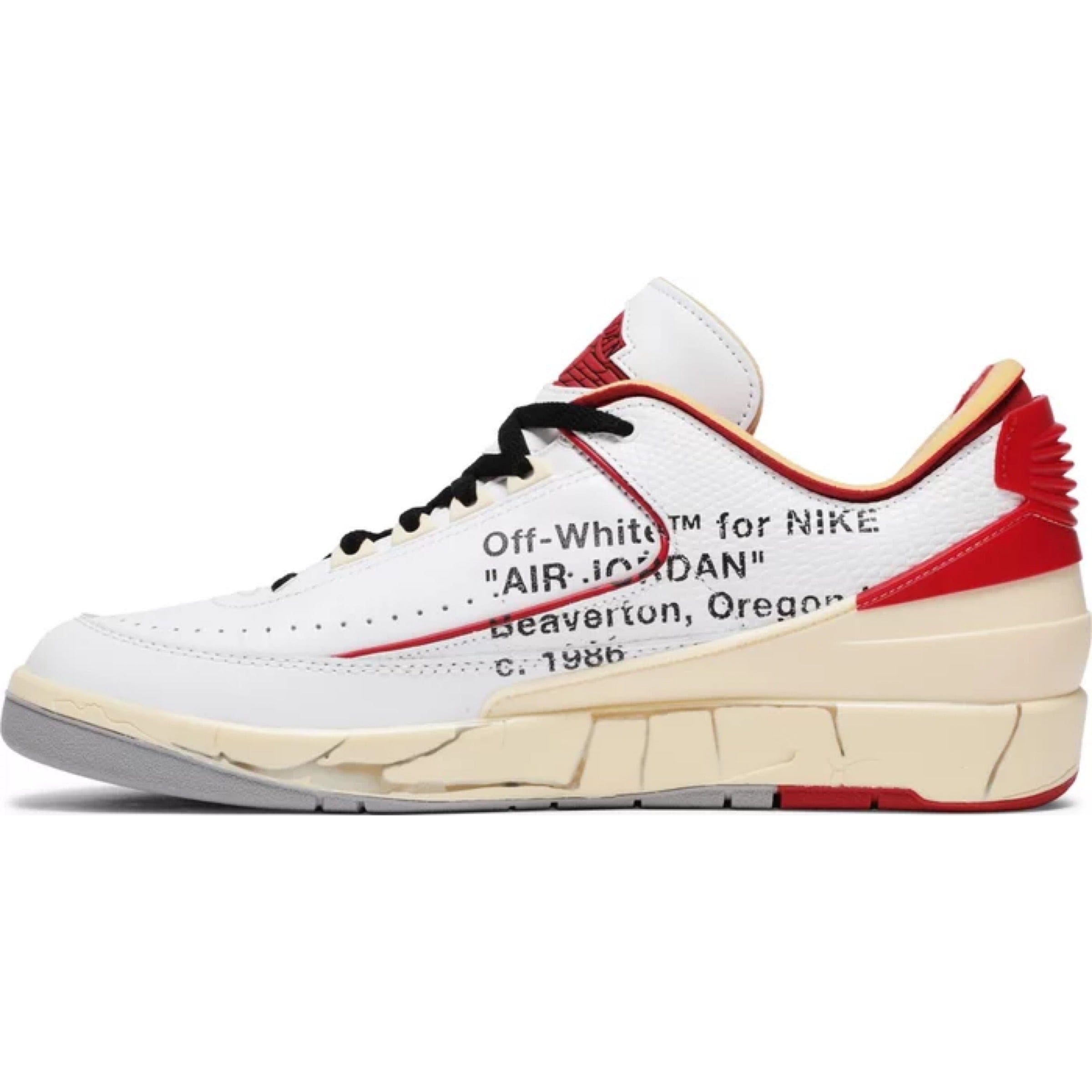 Nike x Off-White Off-White x Jordan 2 Retro Low SP 'White Red'