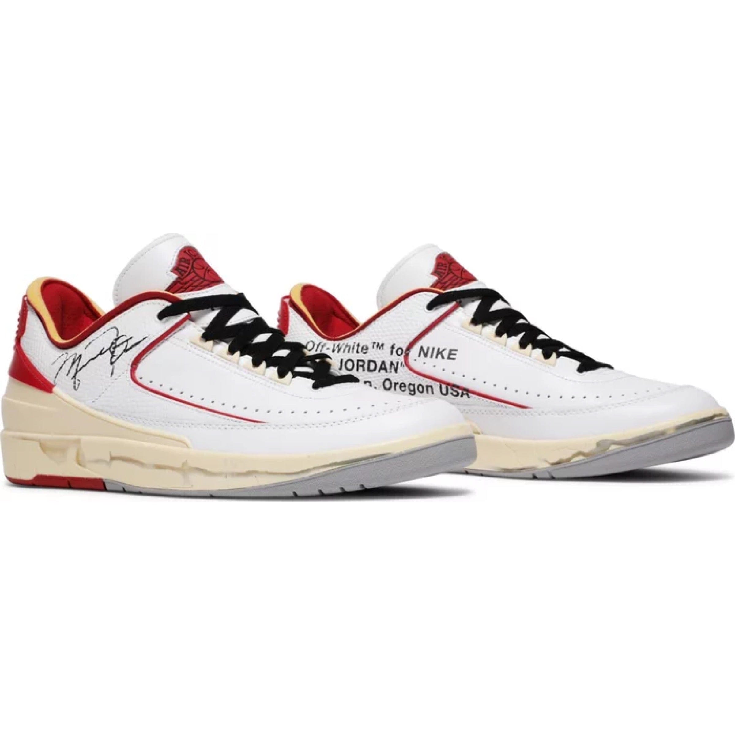 Nike x Off-White Off-White x Jordan 2 Retro Low SP 'White Red'