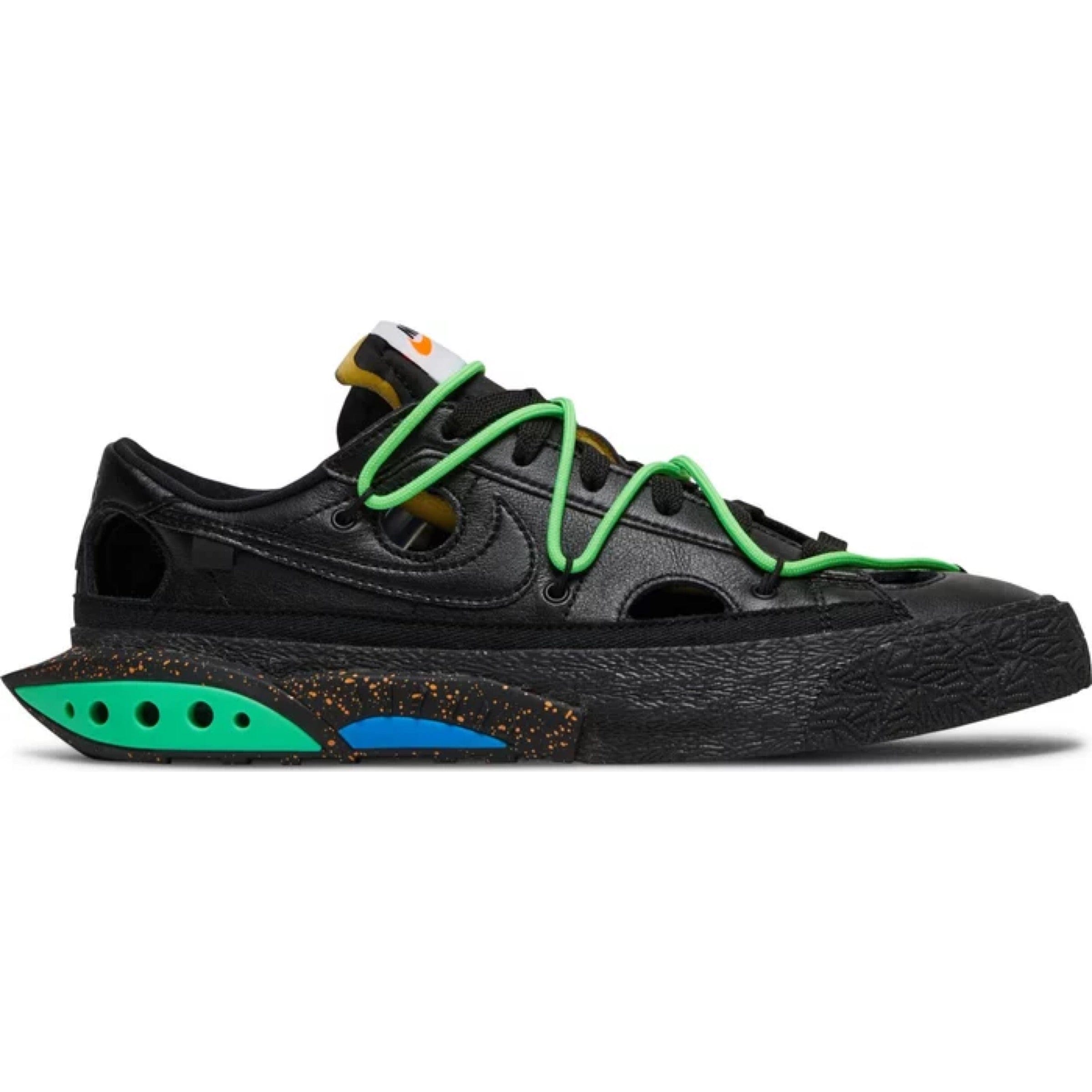Nike x Off-White Off-White x Nike Blazer Low 'Black Electro Green'