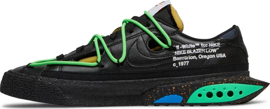 Nike x Off-White Off-White x Nike Blazer Low 'Black Electro Green'