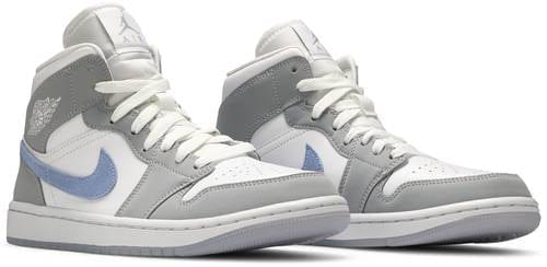 Nike Air Jordan 1 Mid 'Wolf Grey' (Women's)
