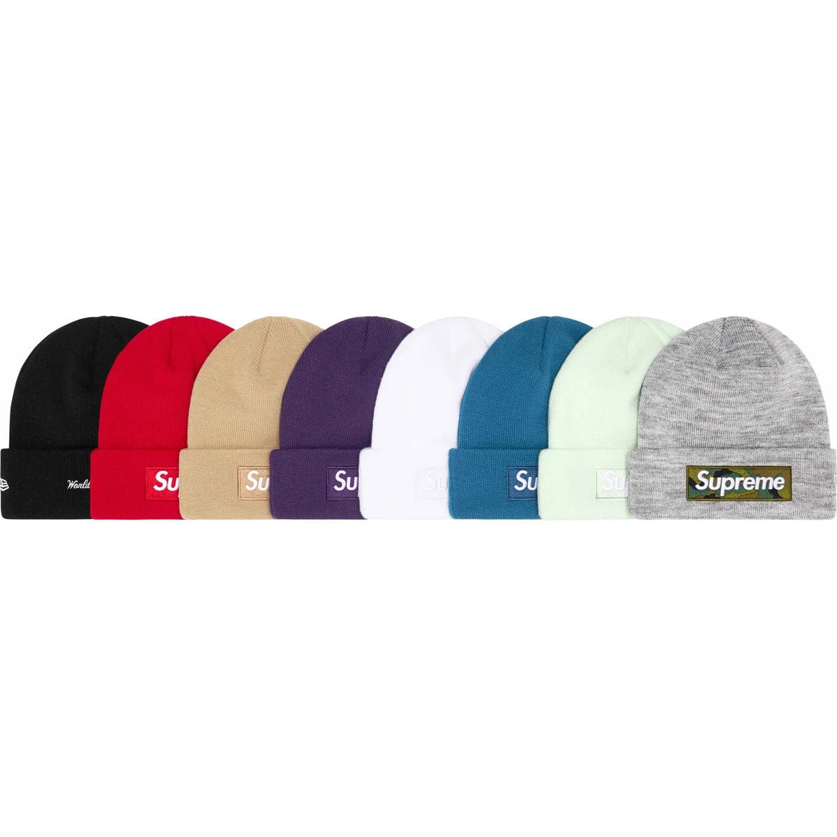 Supreme New Era Box Logo Beanie