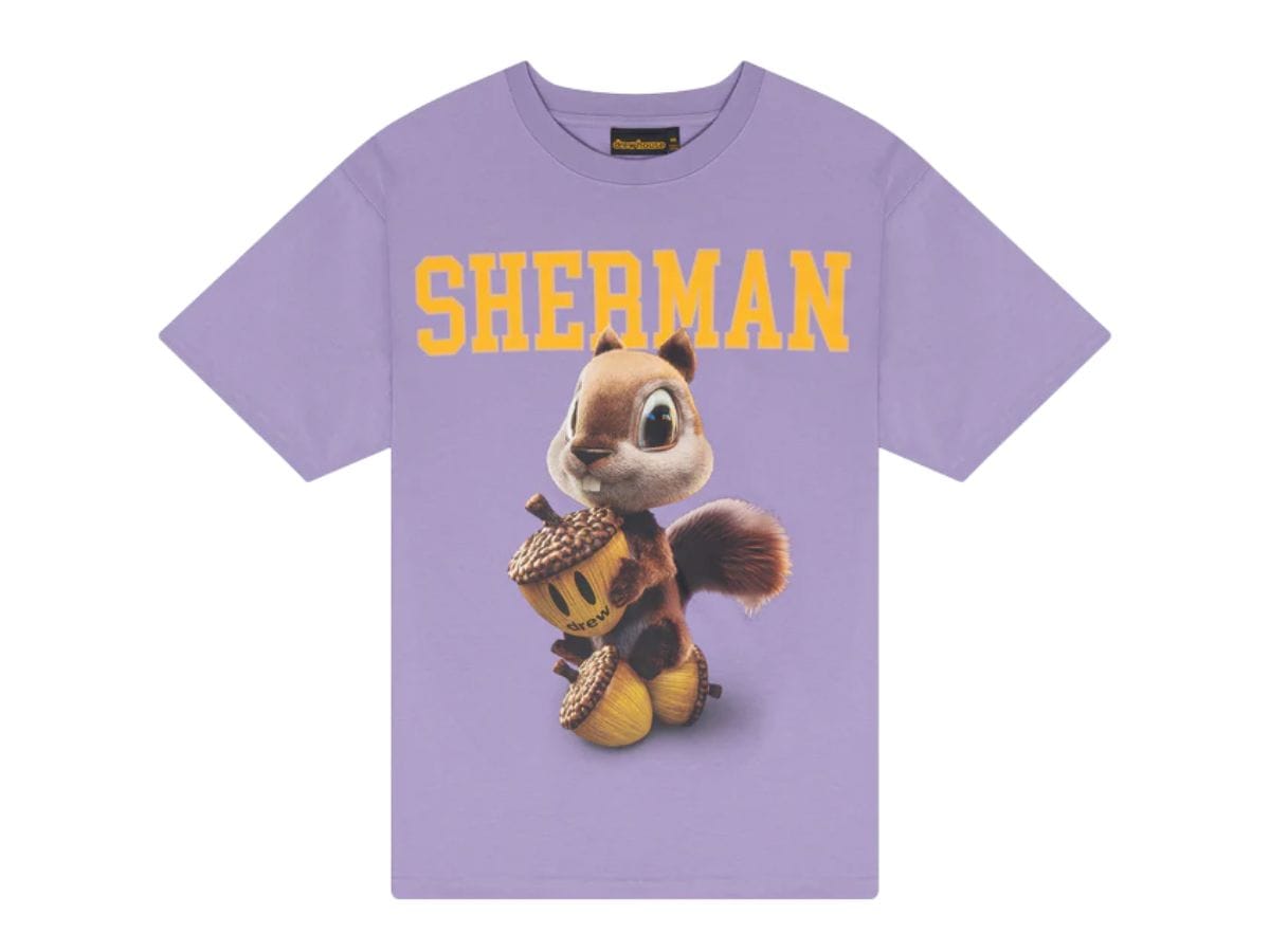 Drew House 3d Sherman Tee Lavender