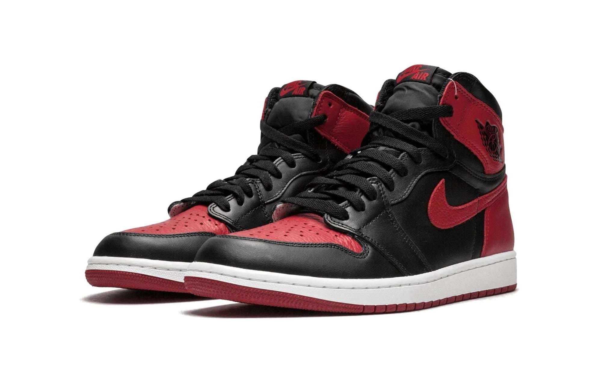 Air Jordan 1 High Banned Bred 2016