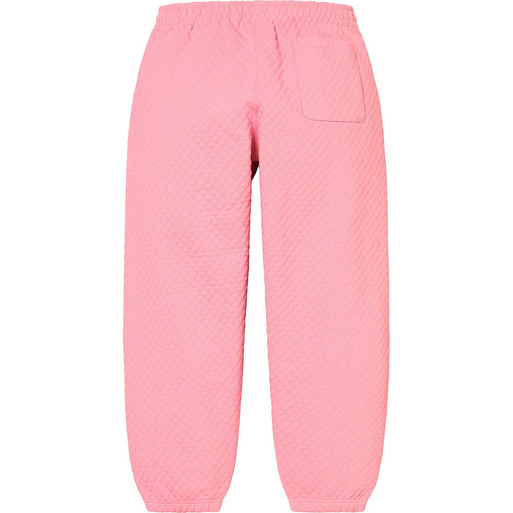 Supreme Micro Quilted Sweatpant (Pink)