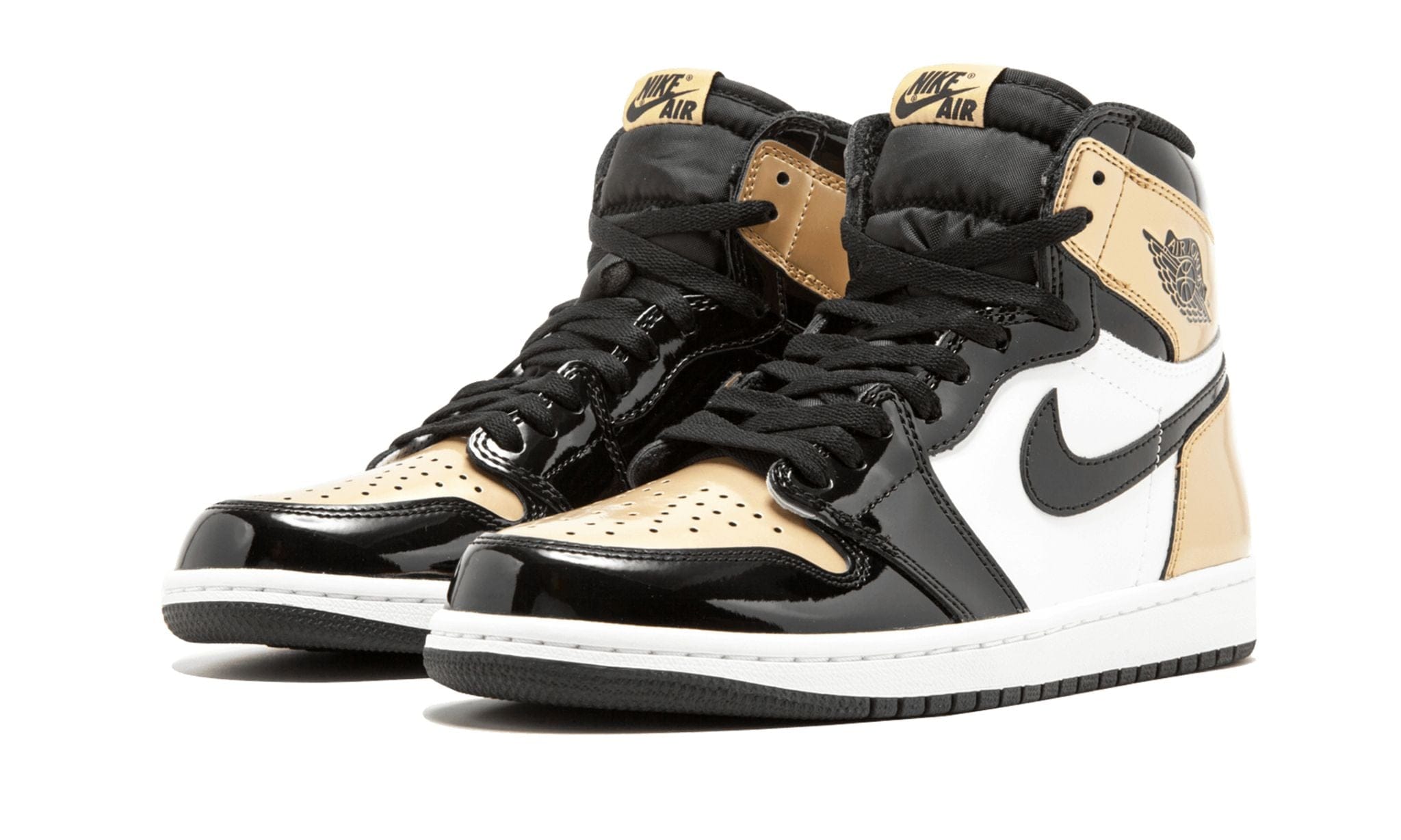Air Jordan 1 High OG NRG Patent Gold Toe