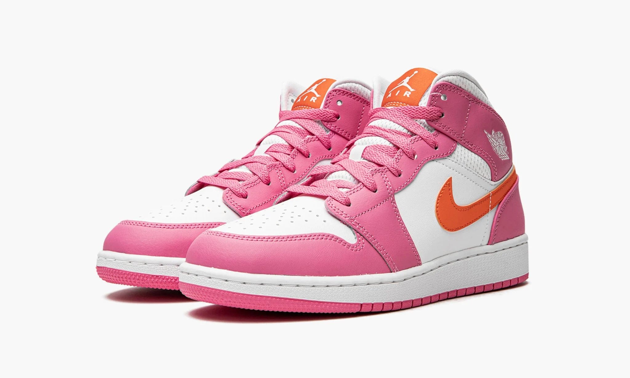 Air Jordan Jordan 1 Mid Pinksicle Safety Orange (TD)