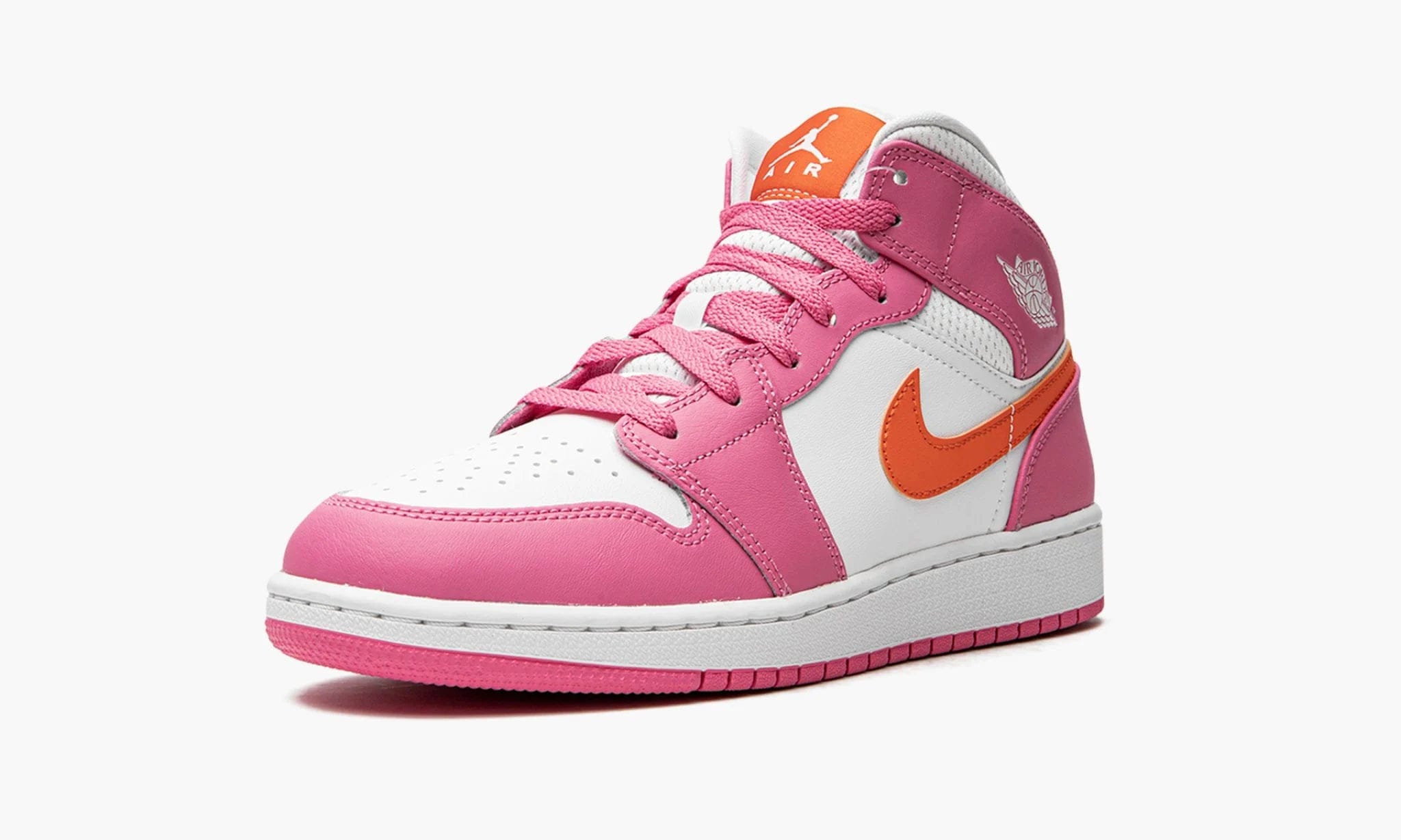 Air Jordan Jordan 1 Mid Pinksicle Safety Orange (TD)