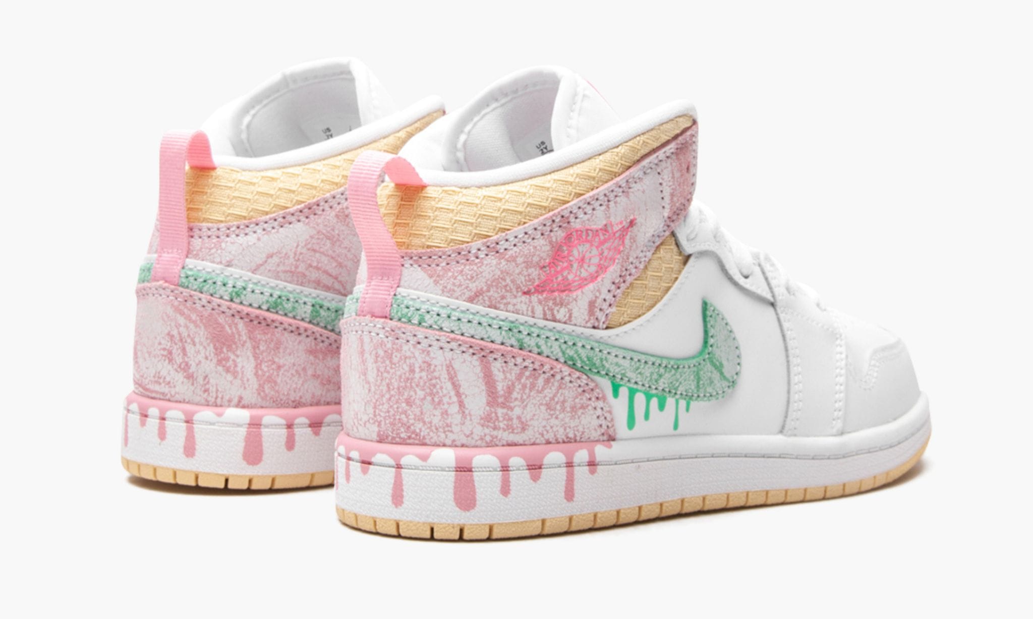 Air Jordan 1 Mid Paint Drip (PS)