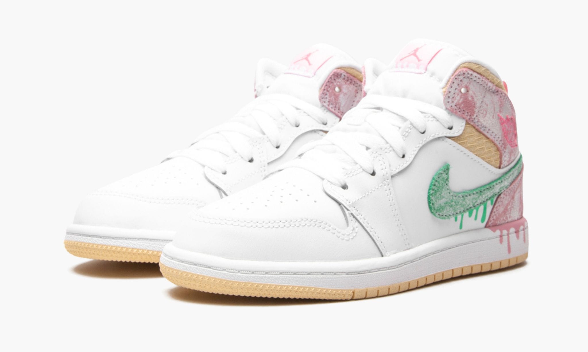 Air Jordan 1 Mid Paint Drip (PS)
