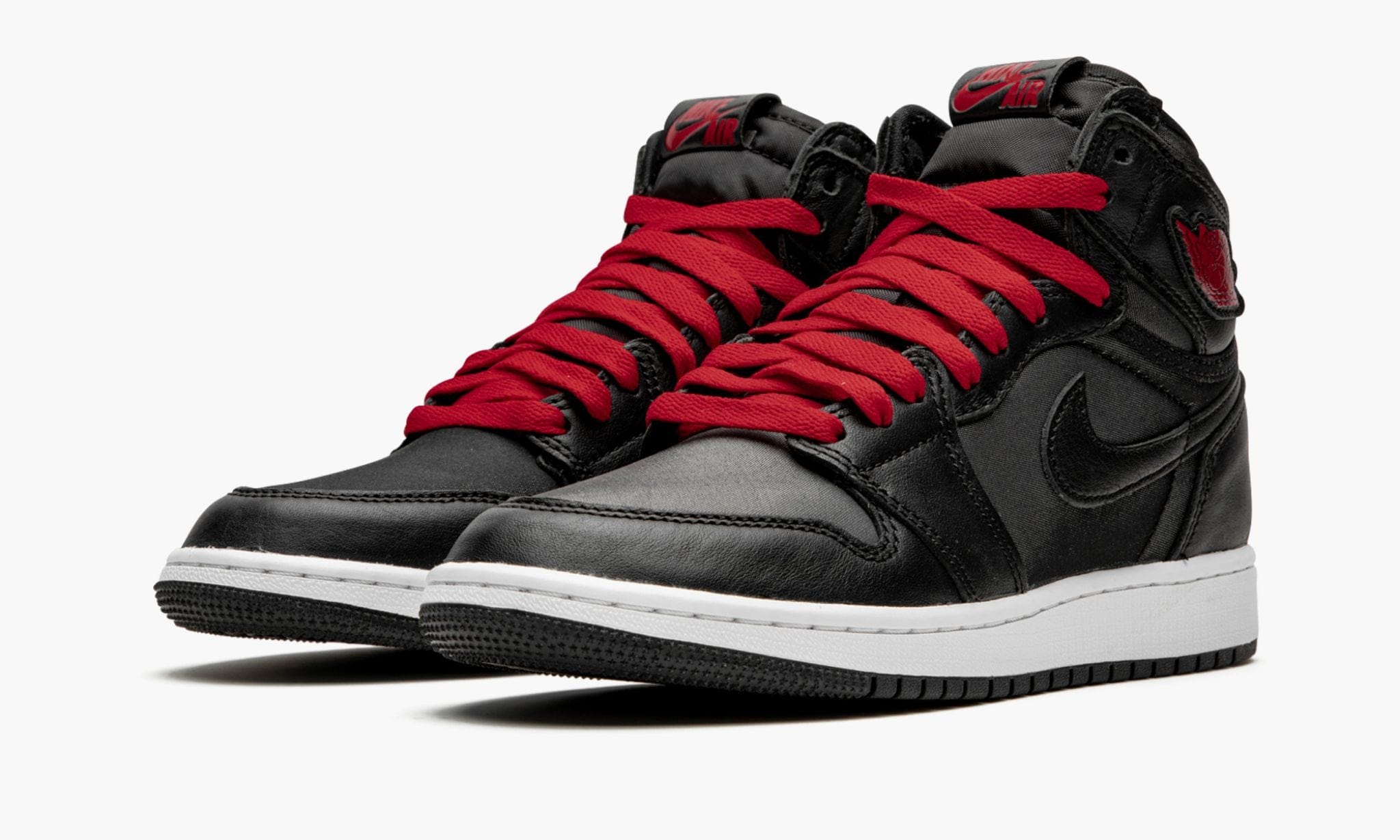 AIR JORDAN 1 HIGH RETRO GS "Black Satin"