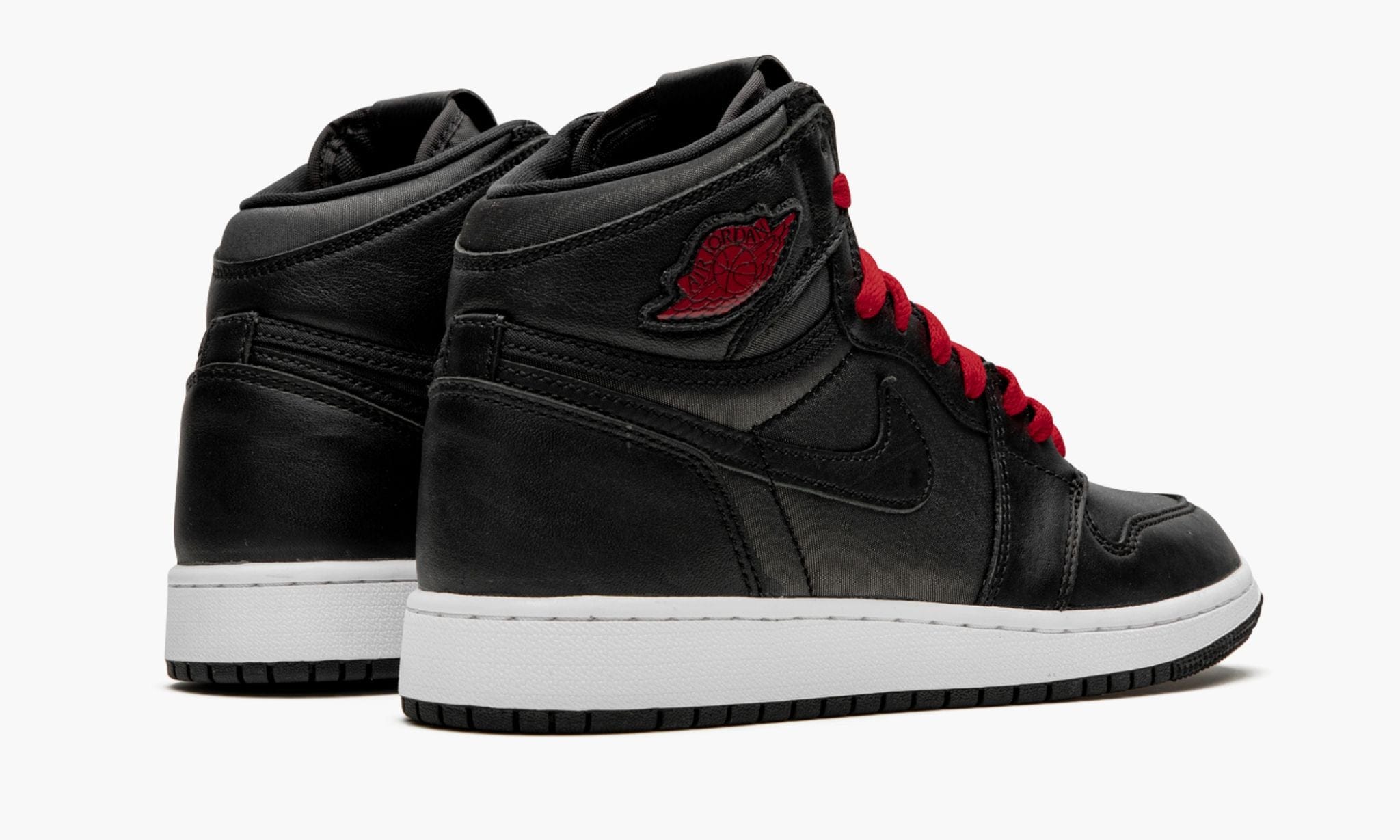 AIR JORDAN 1 HIGH RETRO GS "Black Satin"
