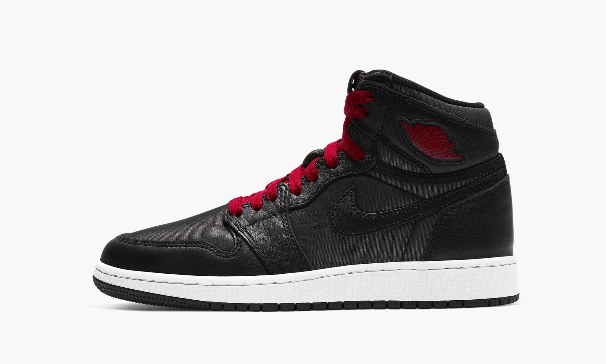 AIR JORDAN 1 HIGH RETRO GS "Black Satin"
