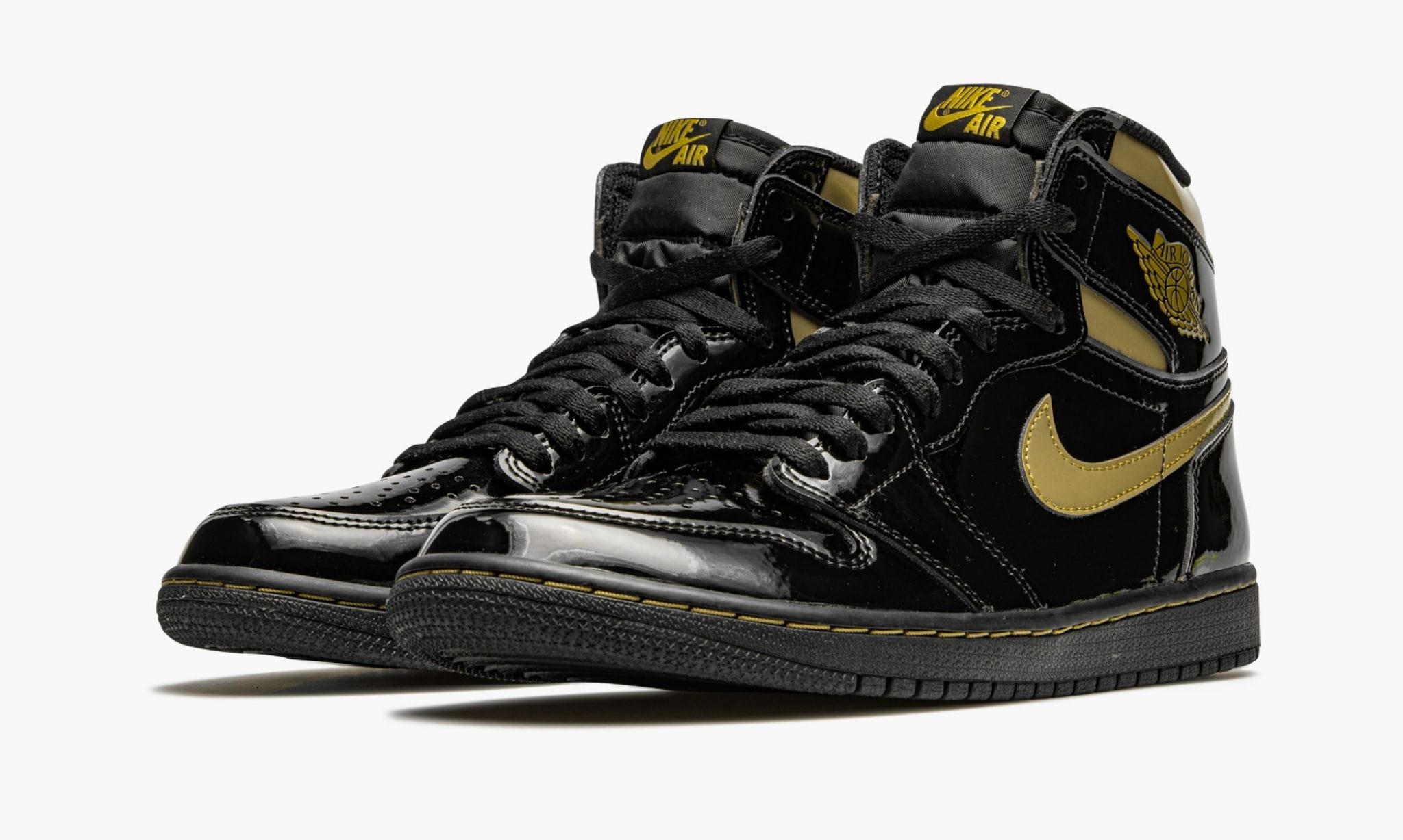 Air Jordan 1 High Metallic Gold