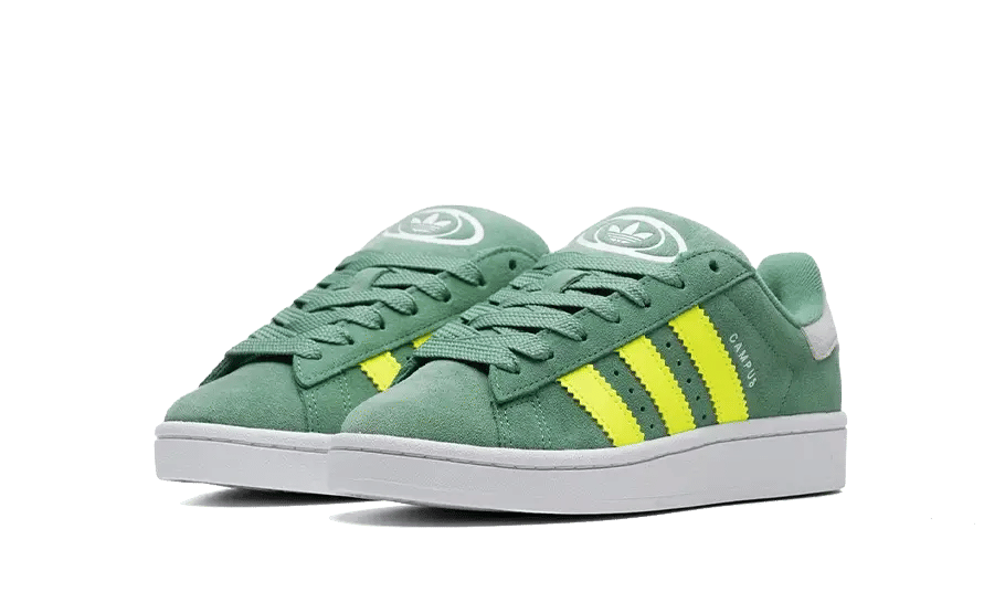 adidas Campus 00s Preloved Green Solar Yellow