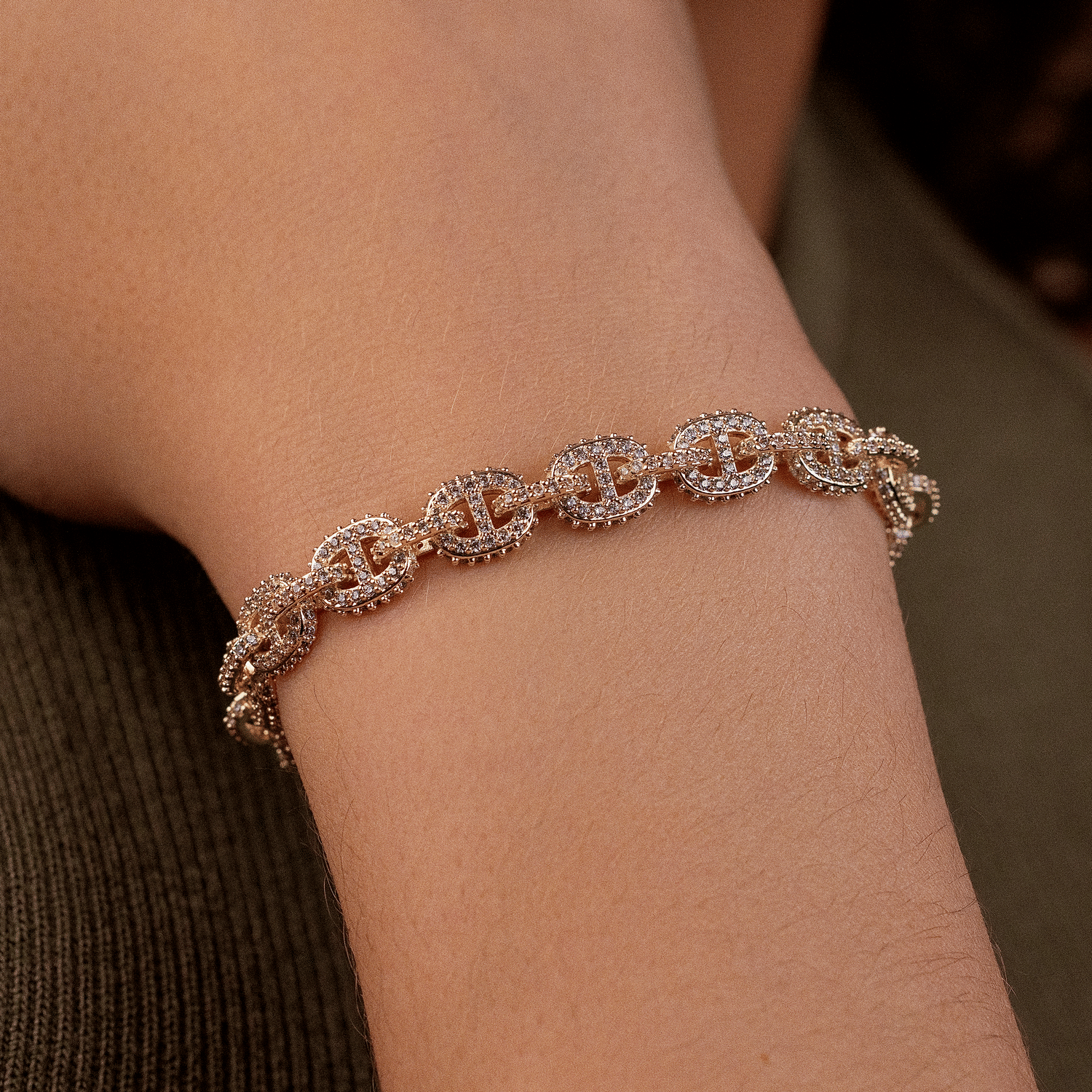 GLD PROMO - WOMEN Micro Valentina Bracelet in Yellow Gold