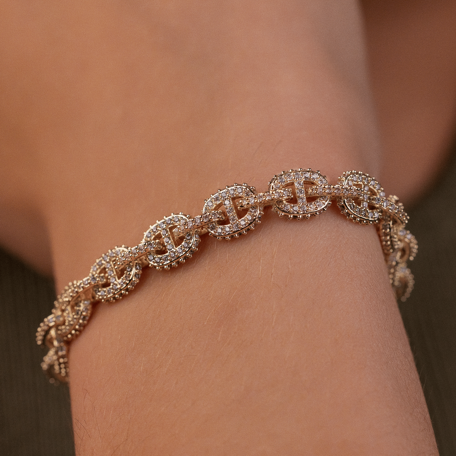 GLD PROMO - WOMEN Micro Valentina Bracelet in Yellow Gold